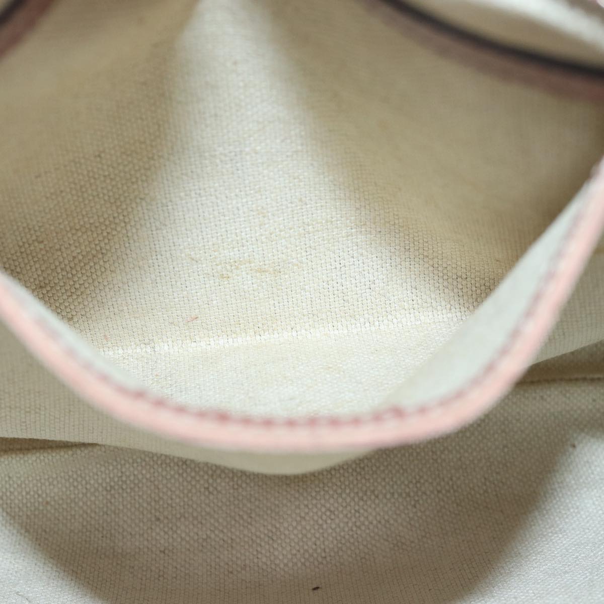 GUCCI GG Supreme Shoulder Bag PVC Leather Beige 295257 81454