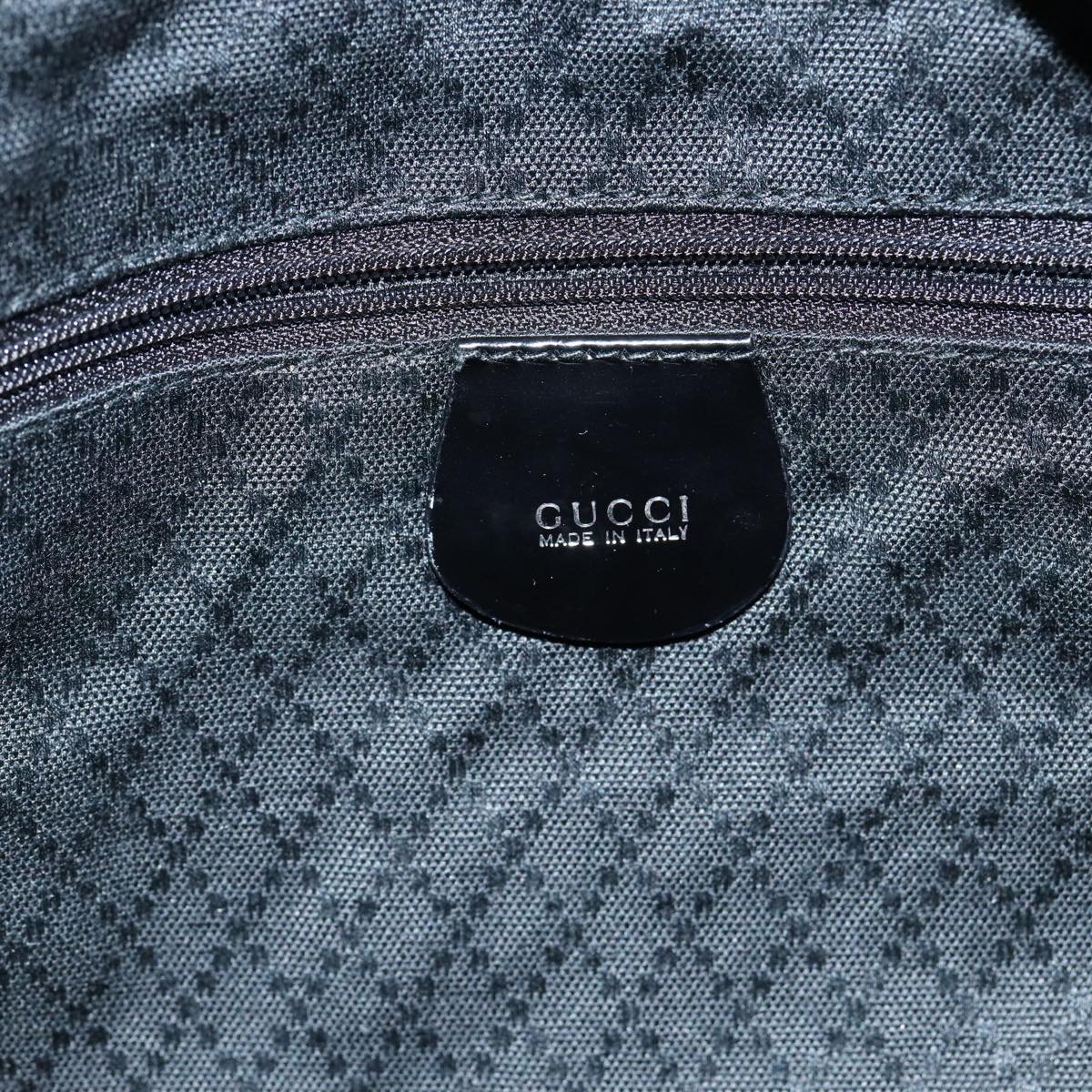 GUCCI Bamboo Shoulder Bag Nylon Black 001 1998 1577 81620