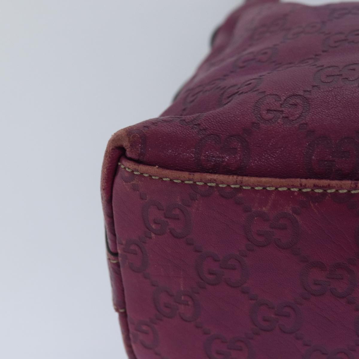 GUCCI GG Canvas Guccissima Shoulder Bag Outlet Purple 257282 81621