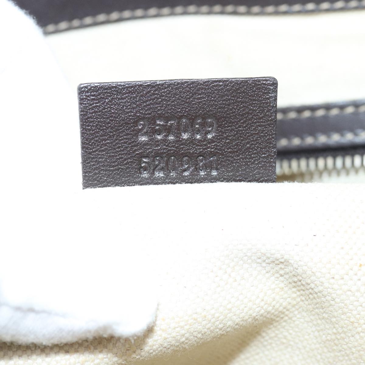 GUCCI GG Canvas Lovely Hand Bag Beige 257069 81622