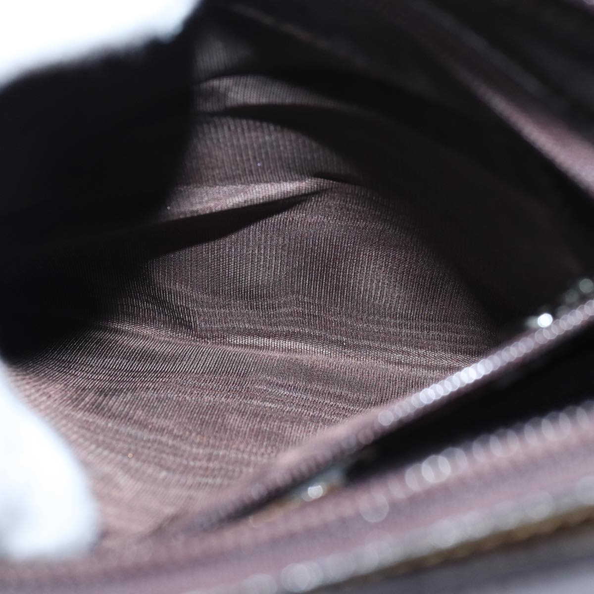GUCCI Bamboo Shoulder Bag Enamel Brown 001 2122 3006 81842