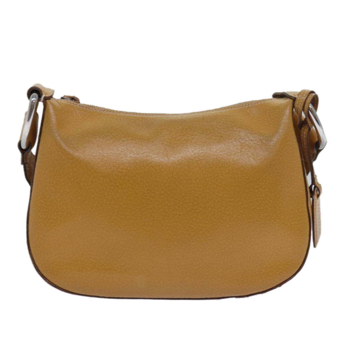 GUCCI Shoulder Bag Leather Yellow 001 2058 81846