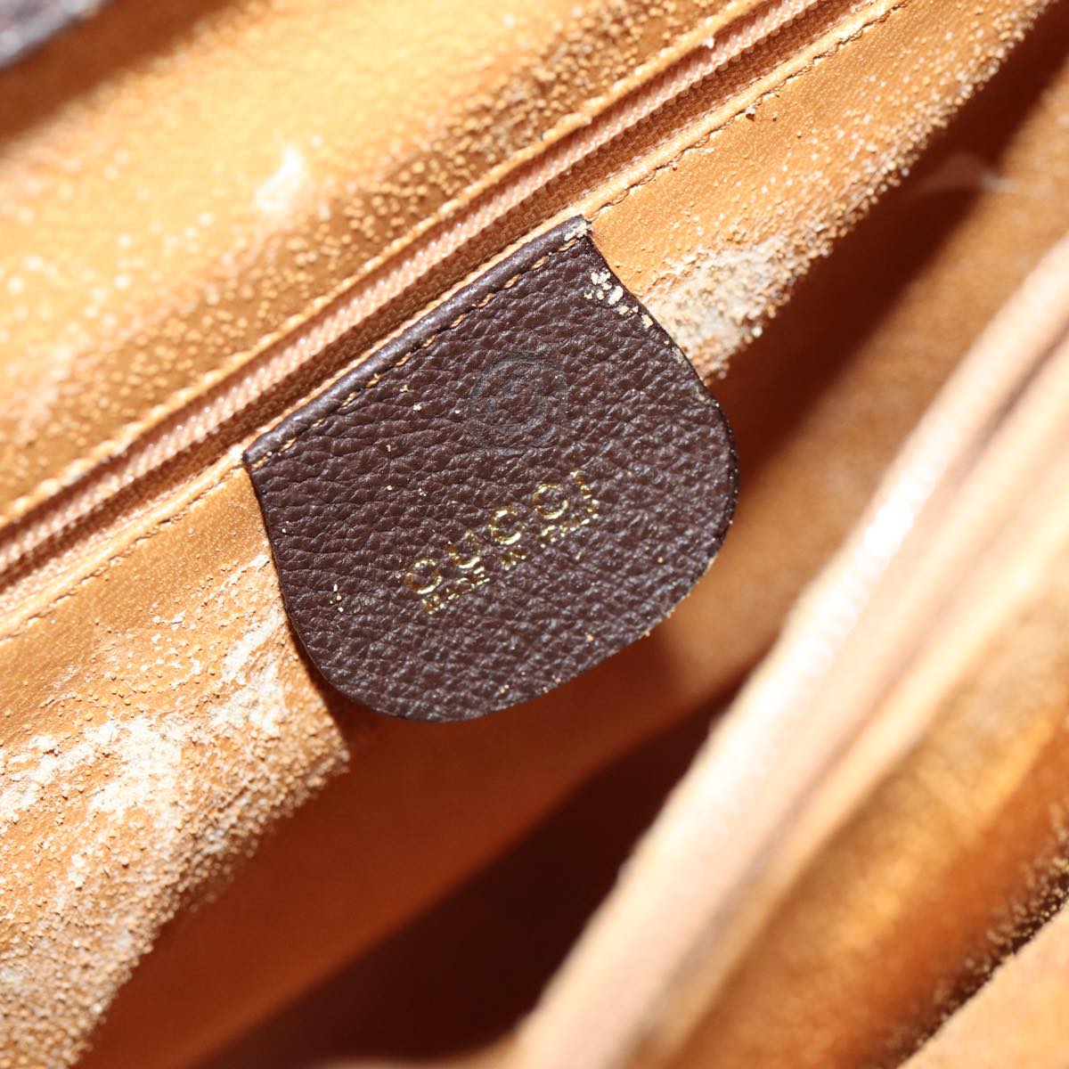GUCCI Bamboo Hand Bag Suede Outlet Brown 002 1095 0260 81930