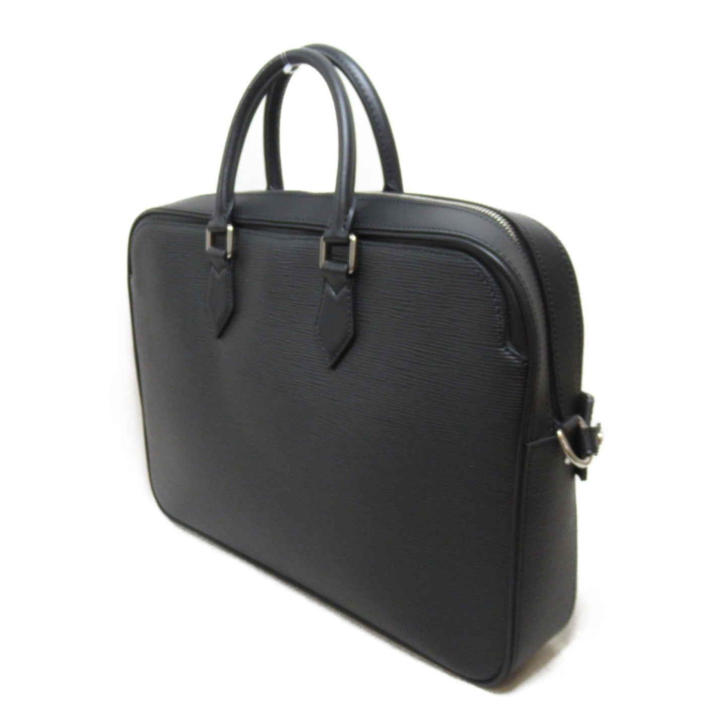 Louis Vuitton Louis Vuitton Dandy Briefcase MM Business Bag Business Bag PVC Coated Linen Taiga Men  Black M54404