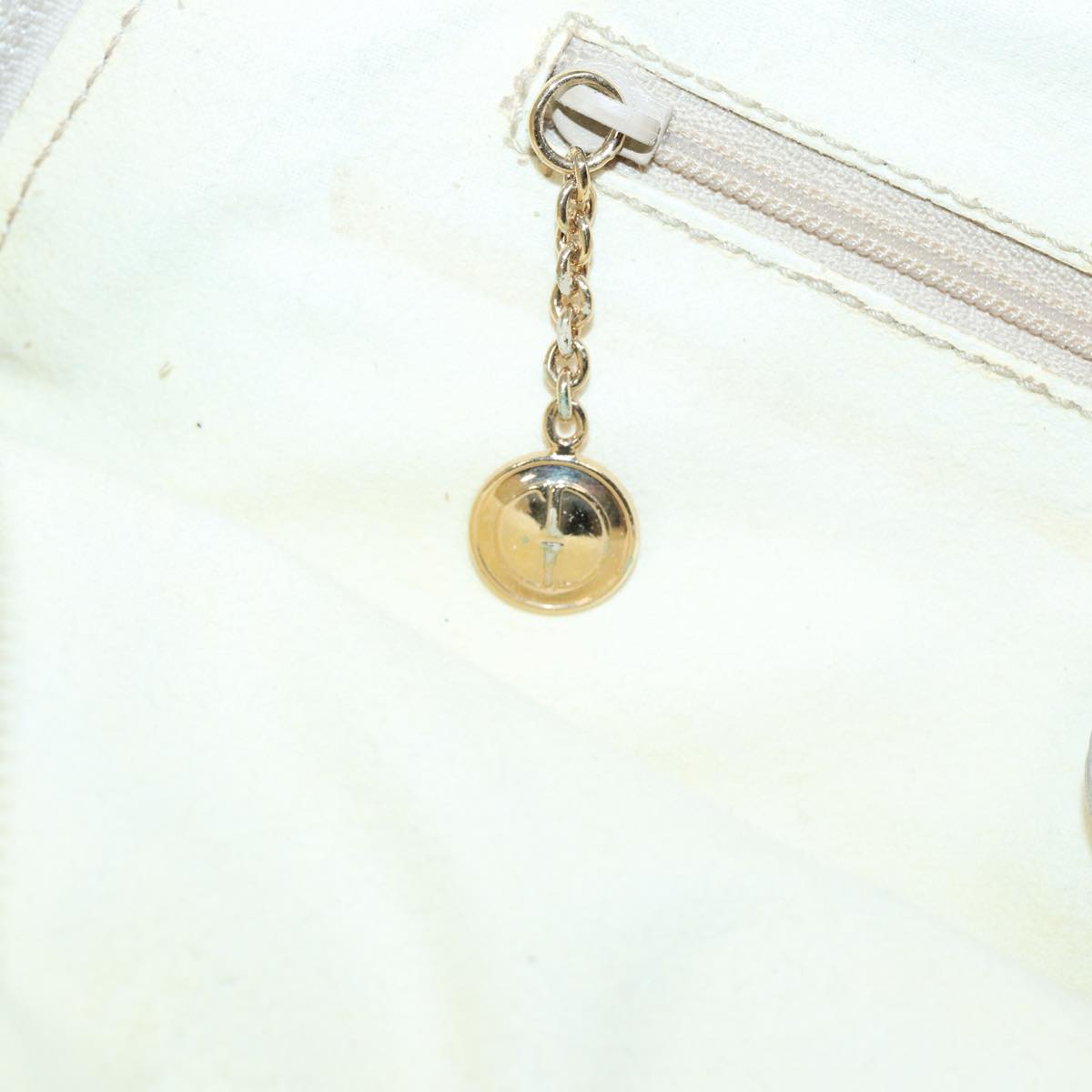GUCCI Bamboo Hand Bag Leather Beige 81937