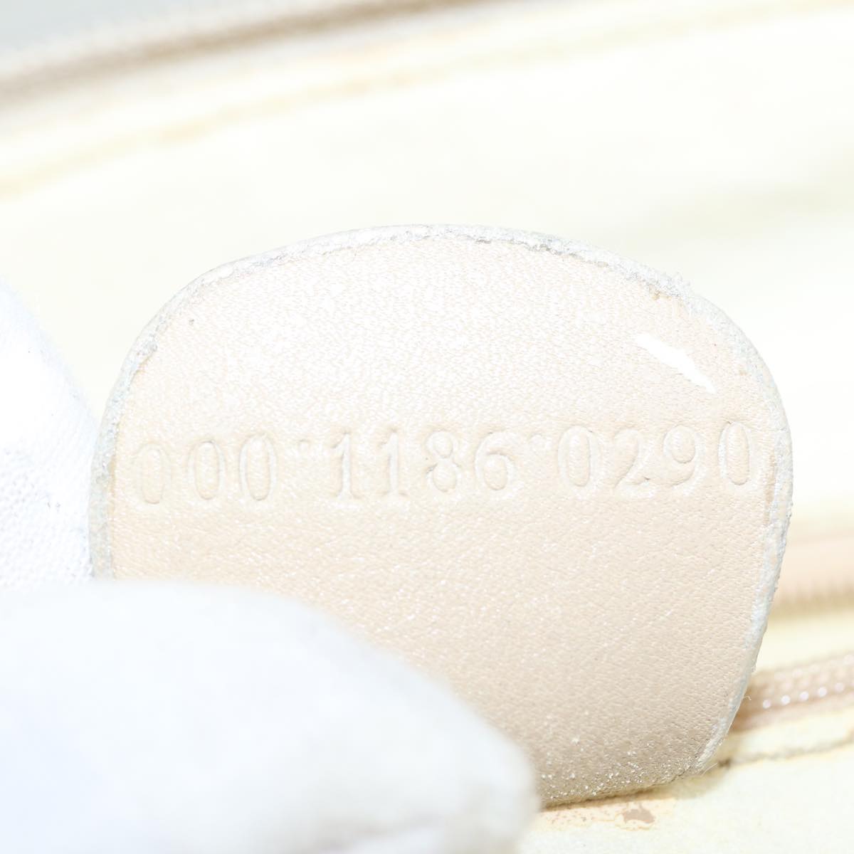 GUCCI Bamboo Hand Bag Leather Beige 81937