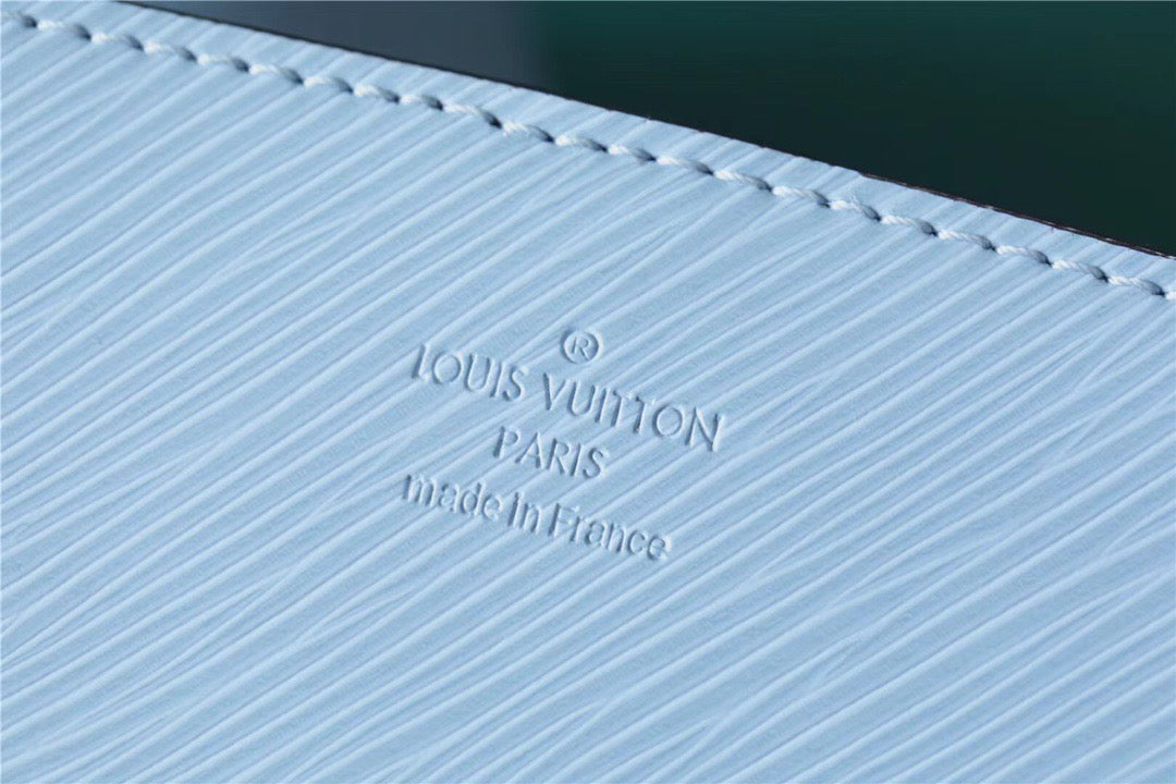 LV Marelle Tote MM Epi Bleu Nuage Blue For Women, WomenÃ¢â‚¬â„¢s Handbags, Shoulder And Crossbody Bags 11.8in/30cm LVÃ‚Â 