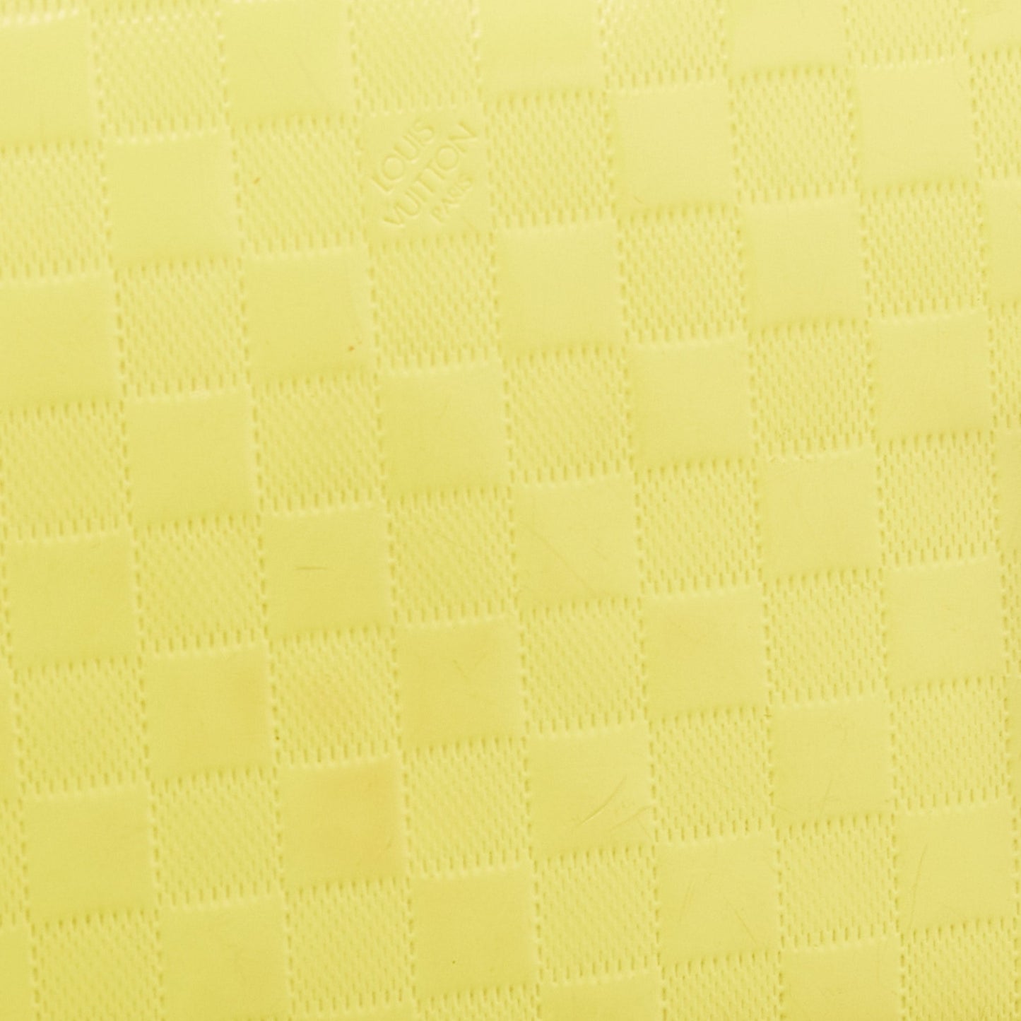 Louis Vuitton Yellow Damier Facette Zippy Wallet..