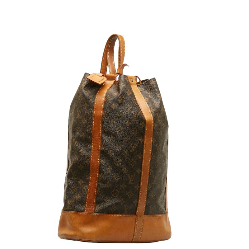 Louis Vuitton Monogram Landnet GM Shoulder Bag M42244 Brown PVC Leather  Louis Vuitton