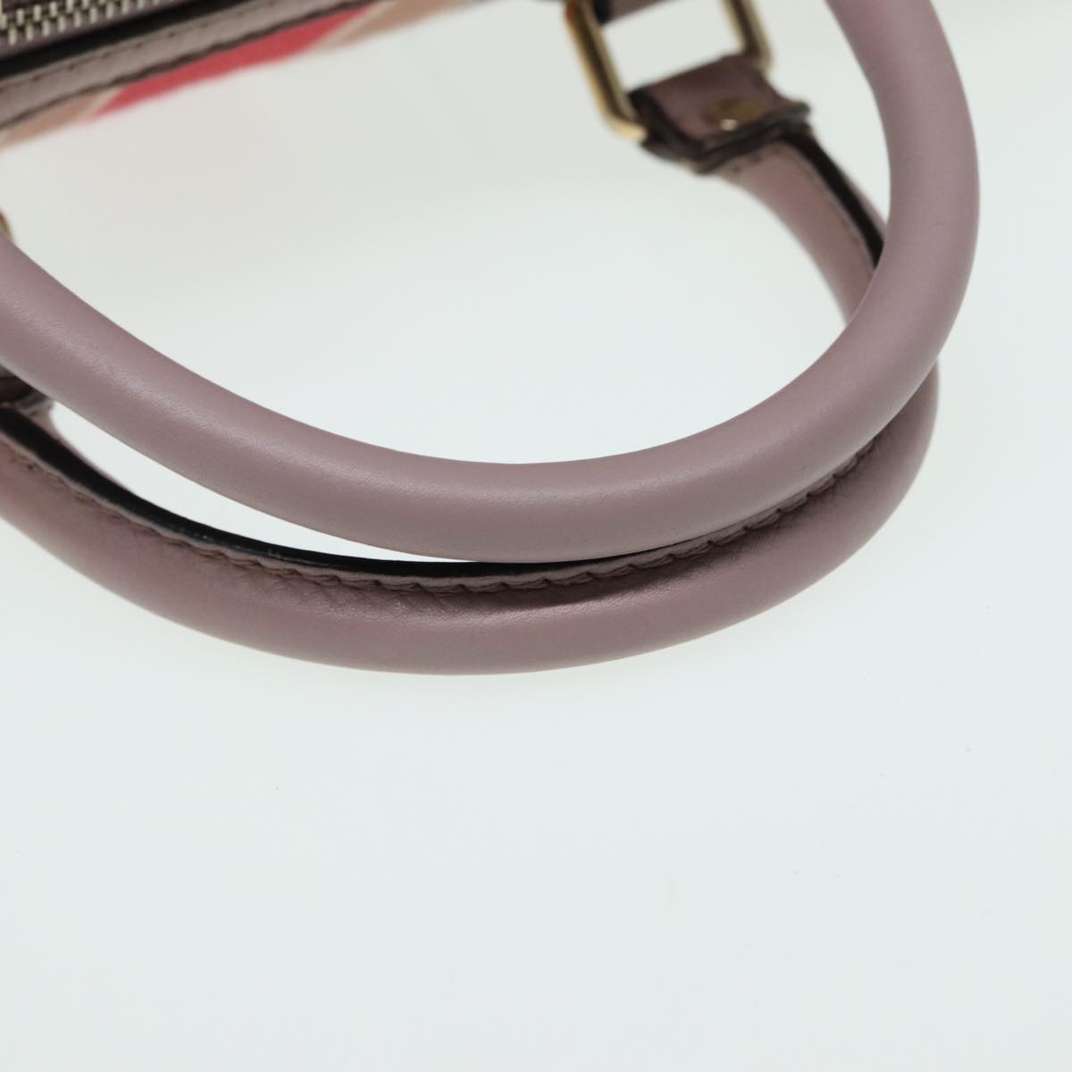 GUCCI GG Canvas Boston Bag 2way Beige Pink 82022