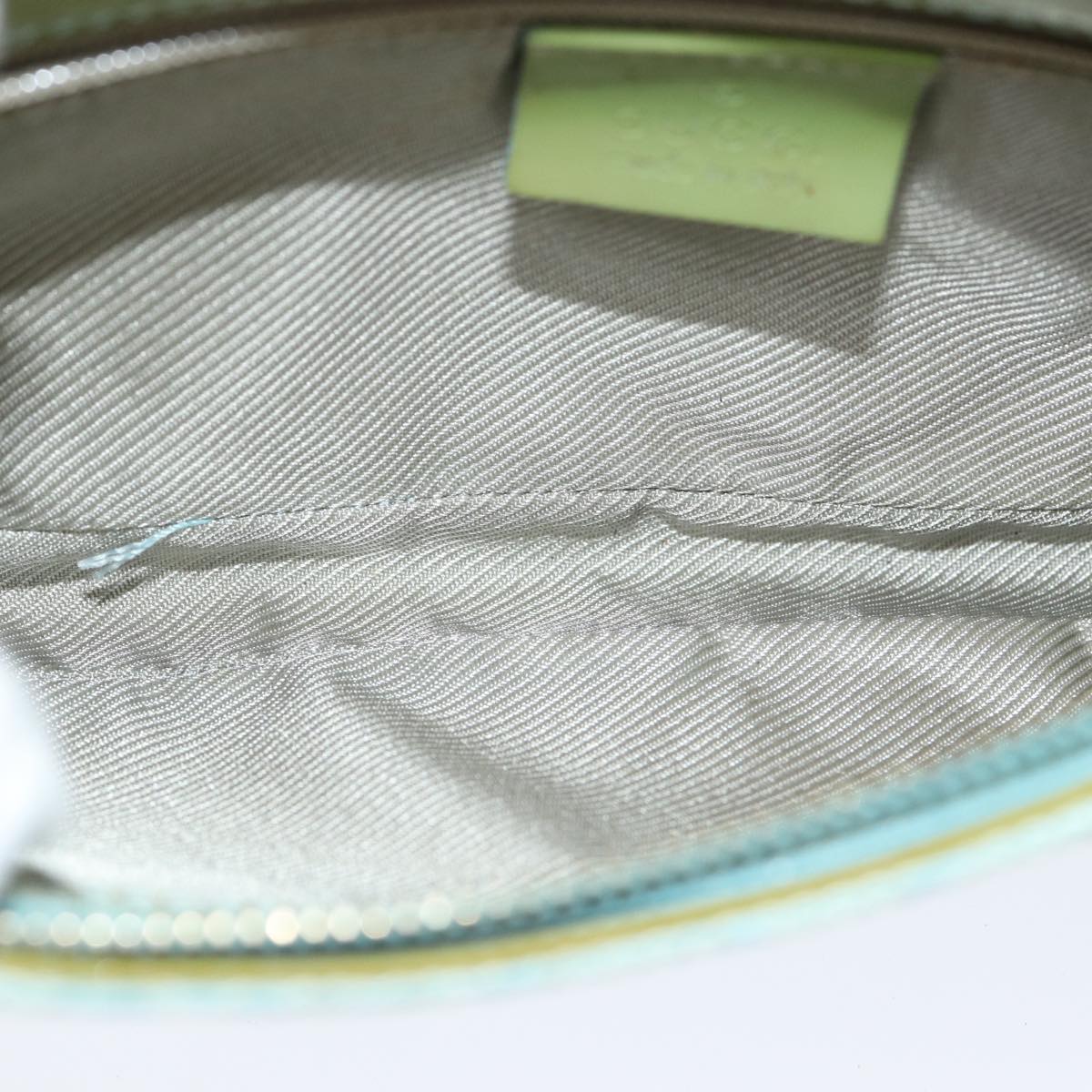 GUCCI GG Canvas Shoulder Bag Light Blue 001 4152 82144