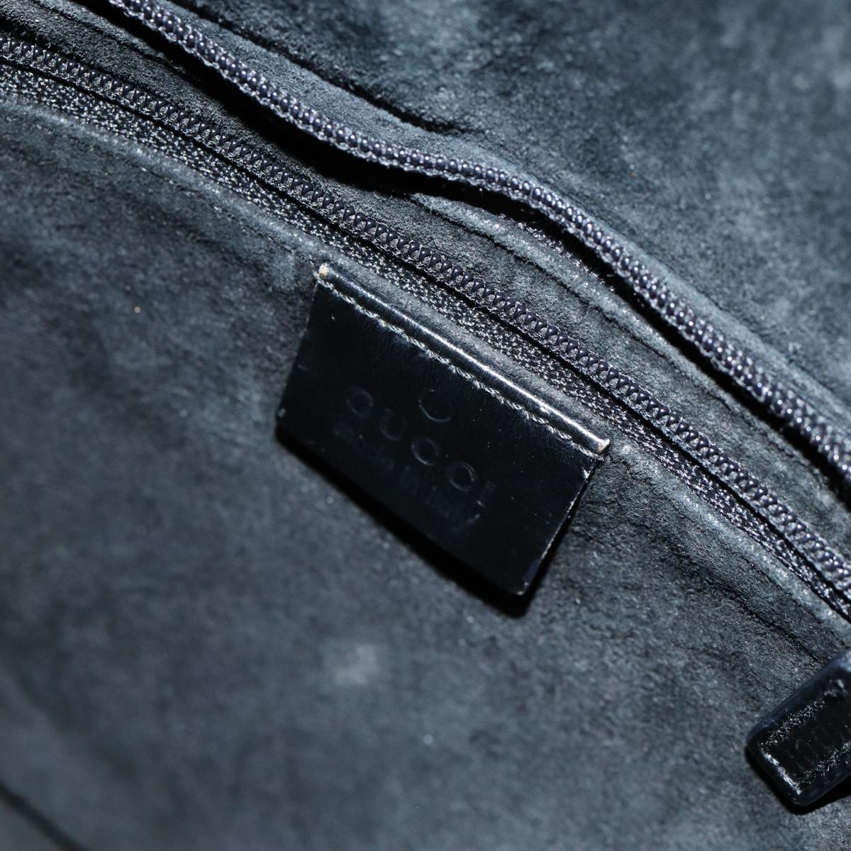 GUCCI GG Canvas Shoulder Bag Black 001 3738 82165
