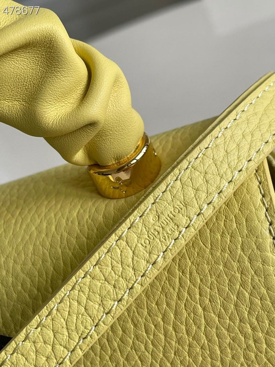 LV Twist PM Ginger Yellow For Women, WomenÃ¢â‚¬â„¢s Handbags, Shoulder And Crossbody Bags 7.1in/18cm LV M58571