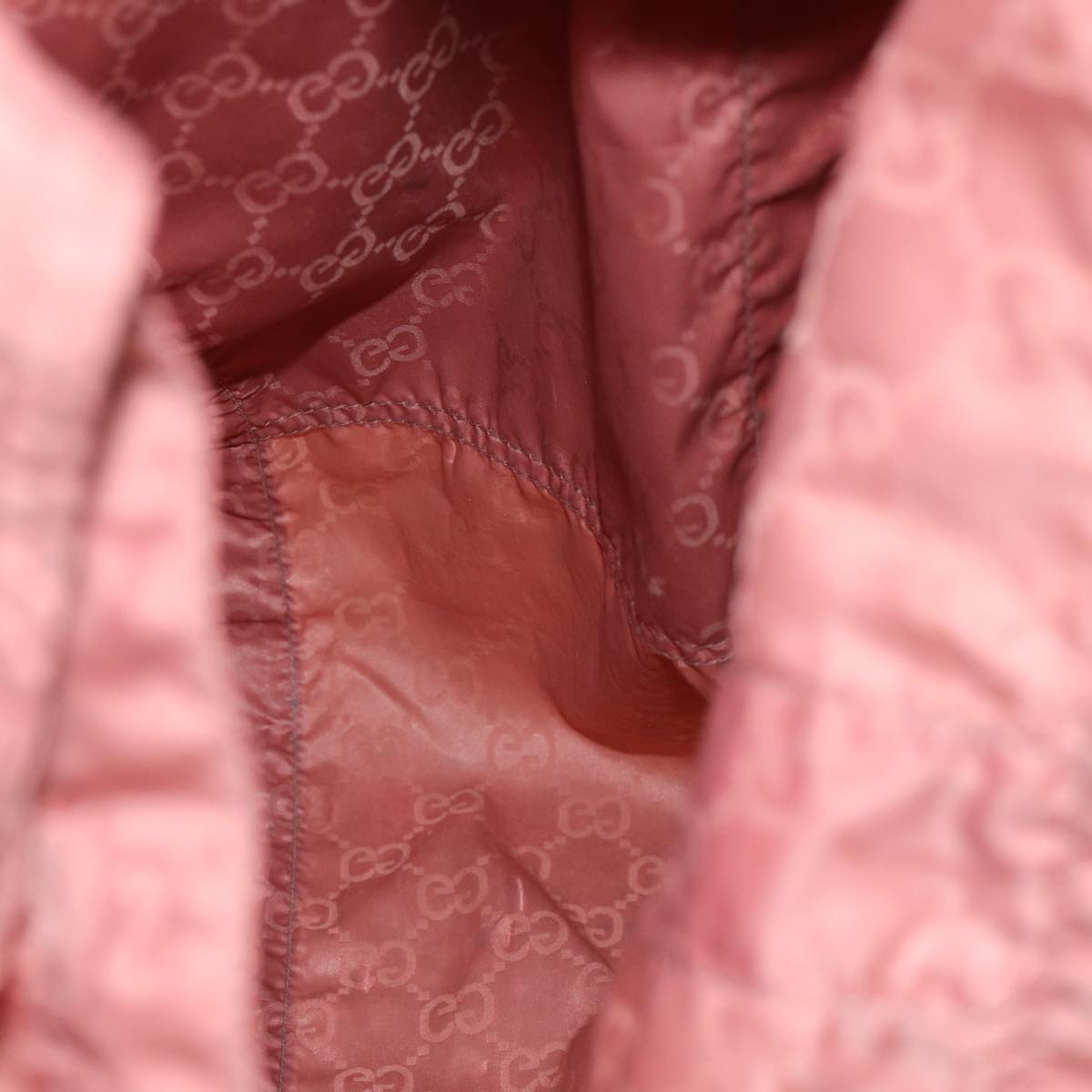 GUCCI GG Canvas Tote Bag Pink 223669 82258