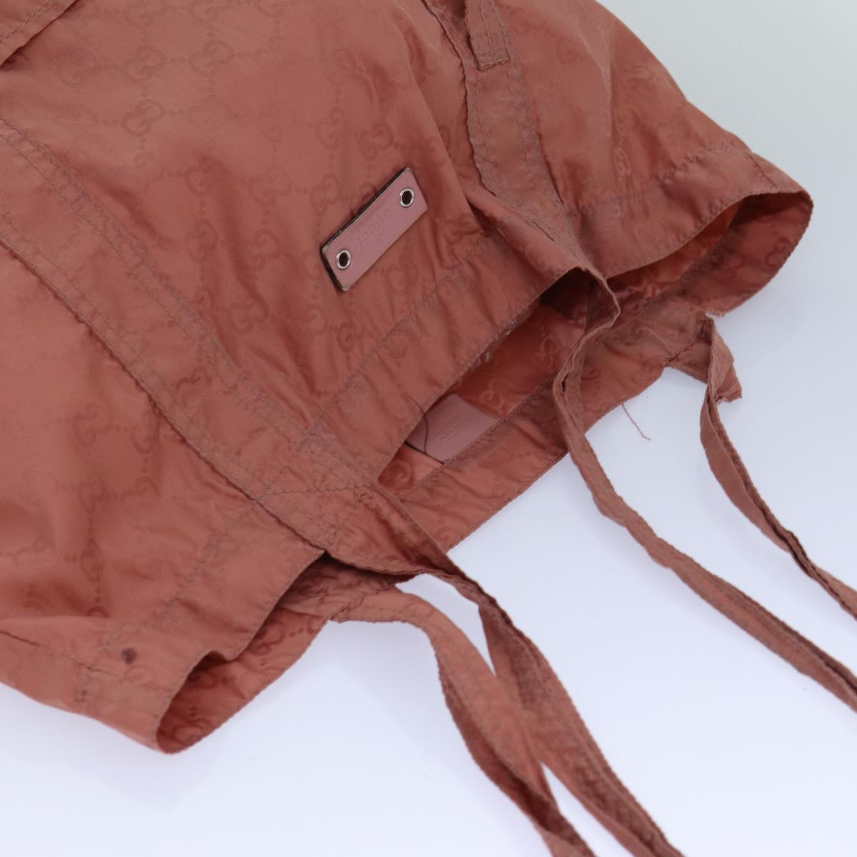 GUCCI GG Canvas Tote Bag Pink 223669 82258