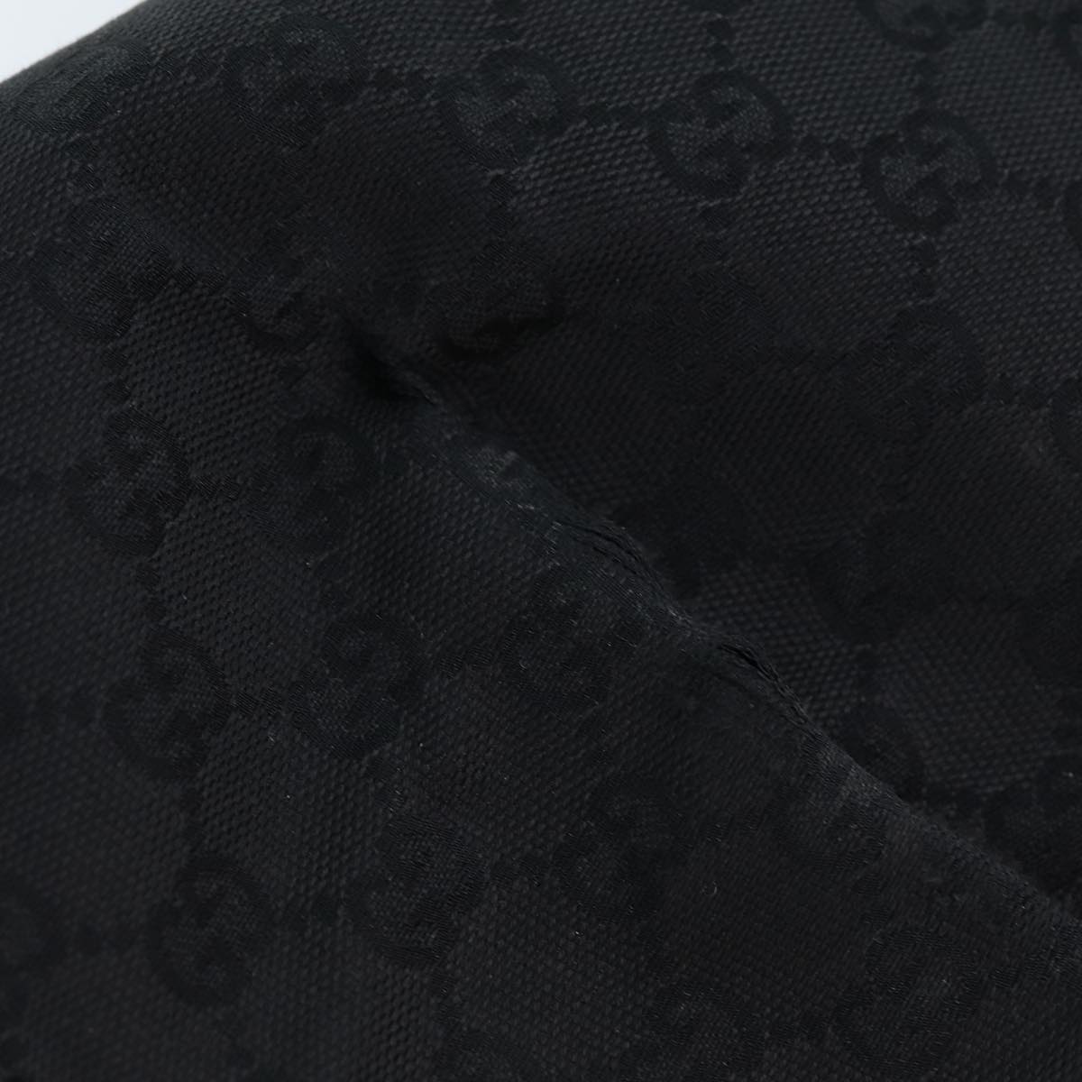 GUCCI GG Canvas Hand Bag Black 101919 82264
