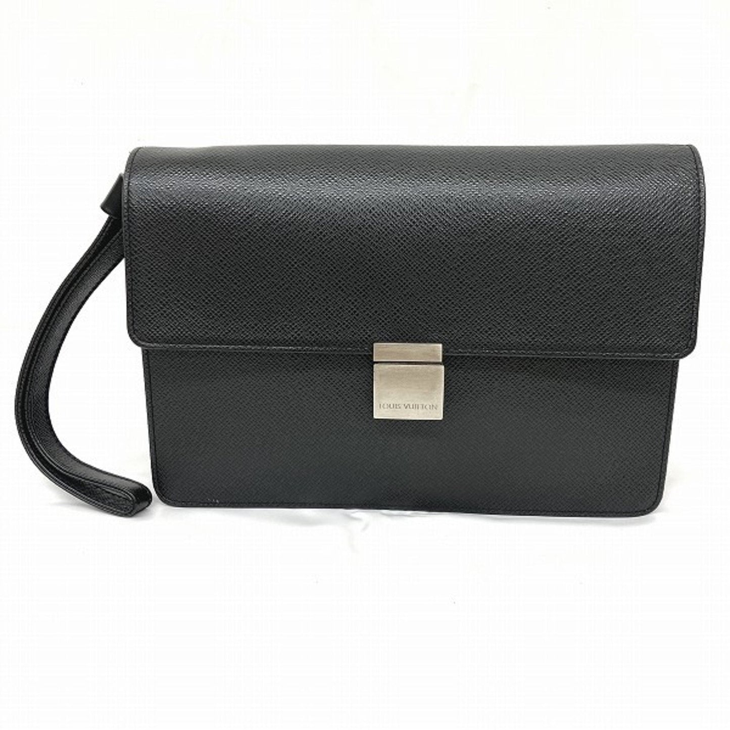 Louis Vuitton Selenga  Leather Clutch Bag ()