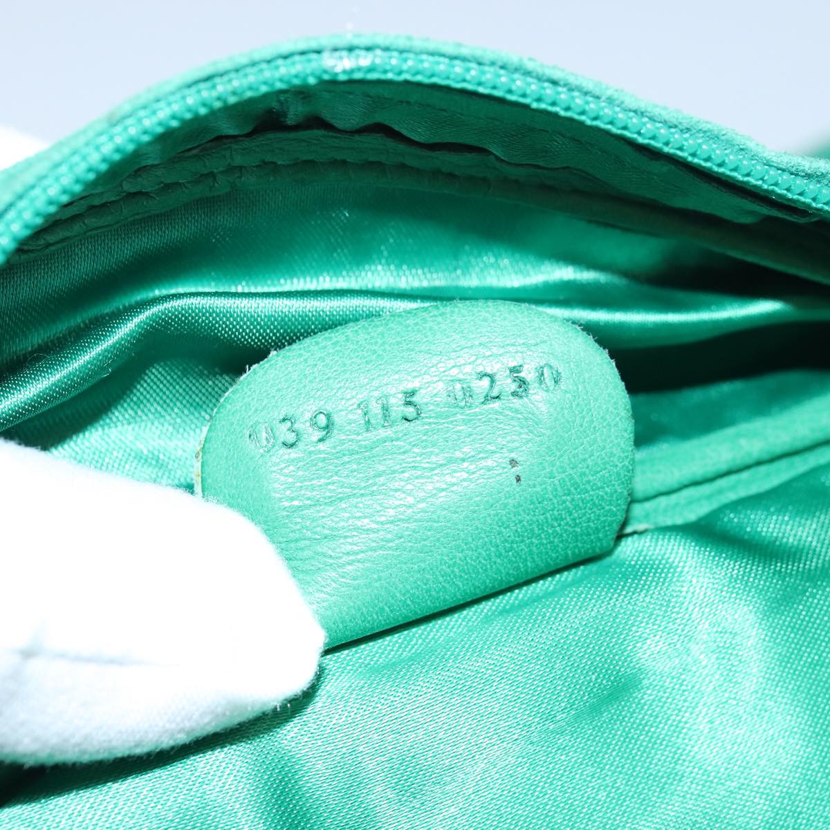 GUCCI Waist bag Suede Leather Green 039 115 0250 82696