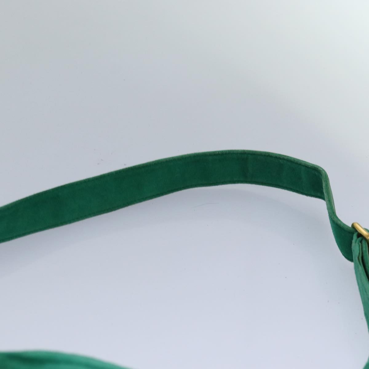 GUCCI Waist bag Suede Leather Green 039 115 0250 82696