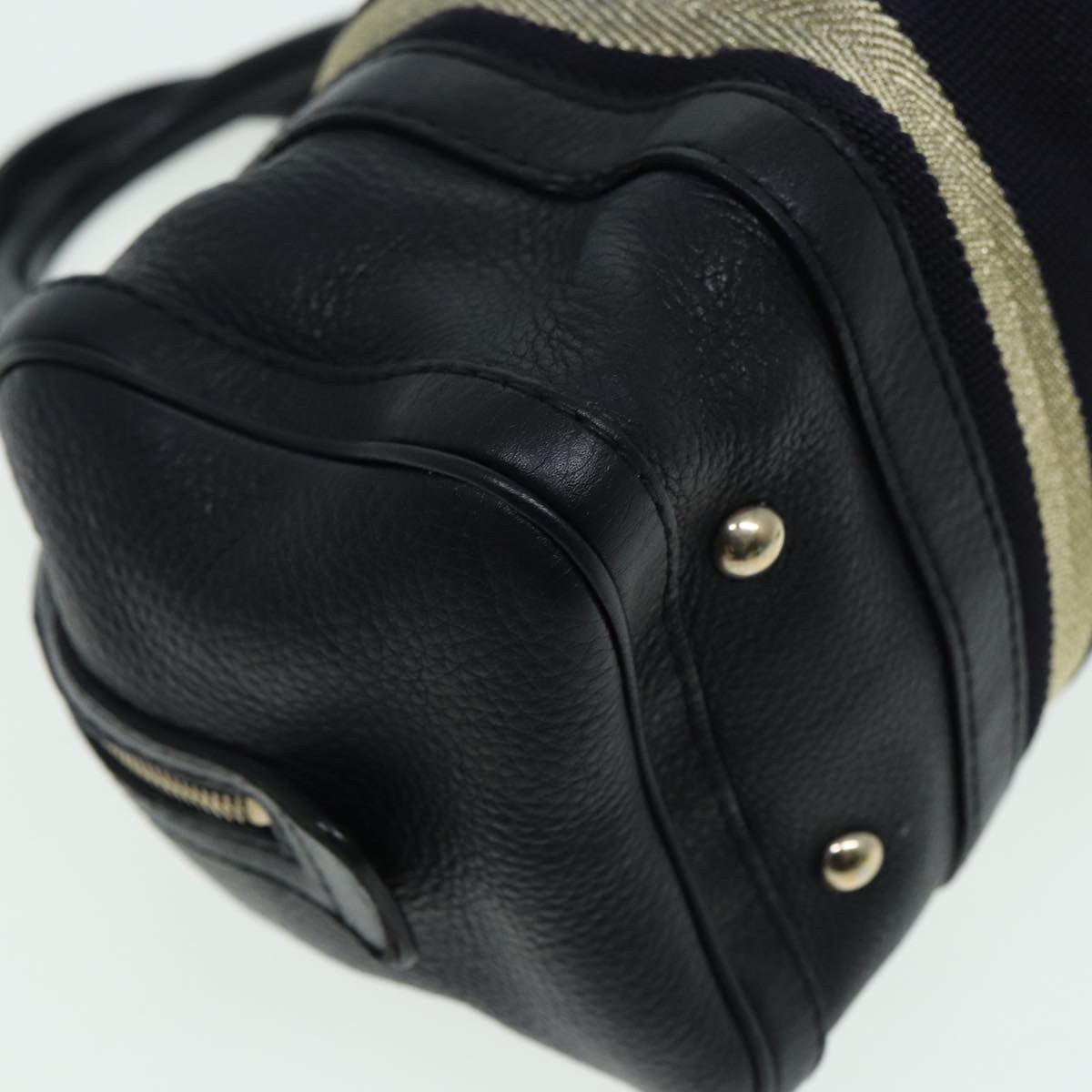 GUCCI Mini Boston Bag Leather 2way Black 269876 82699