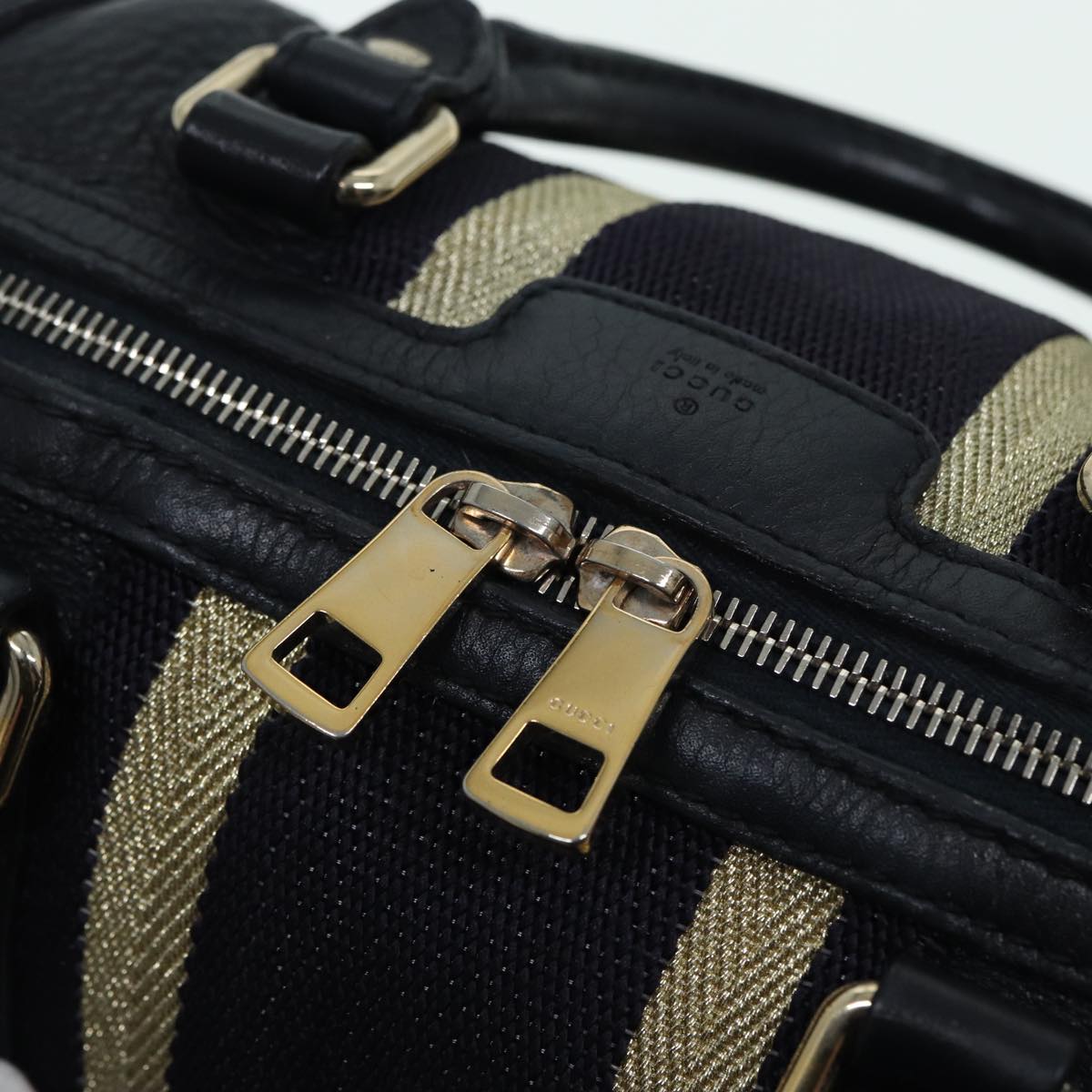 GUCCI Mini Boston Bag Leather 2way Black 269876 82699