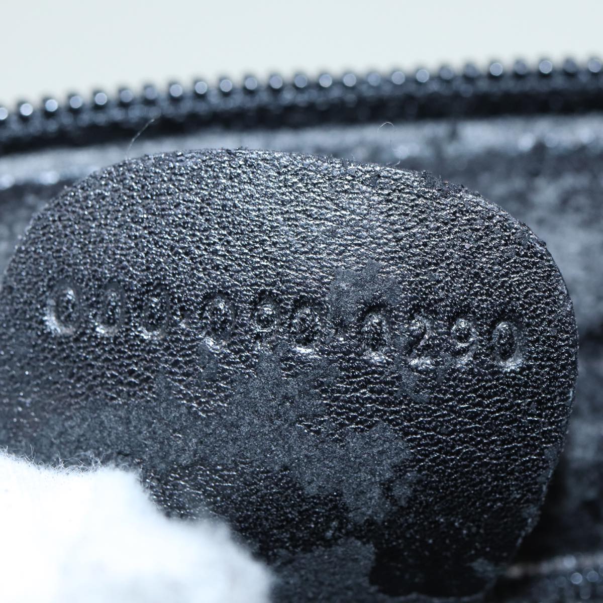GUCCI Bamboo Hand Bag Leather 2way Black 000 090 0290 82700