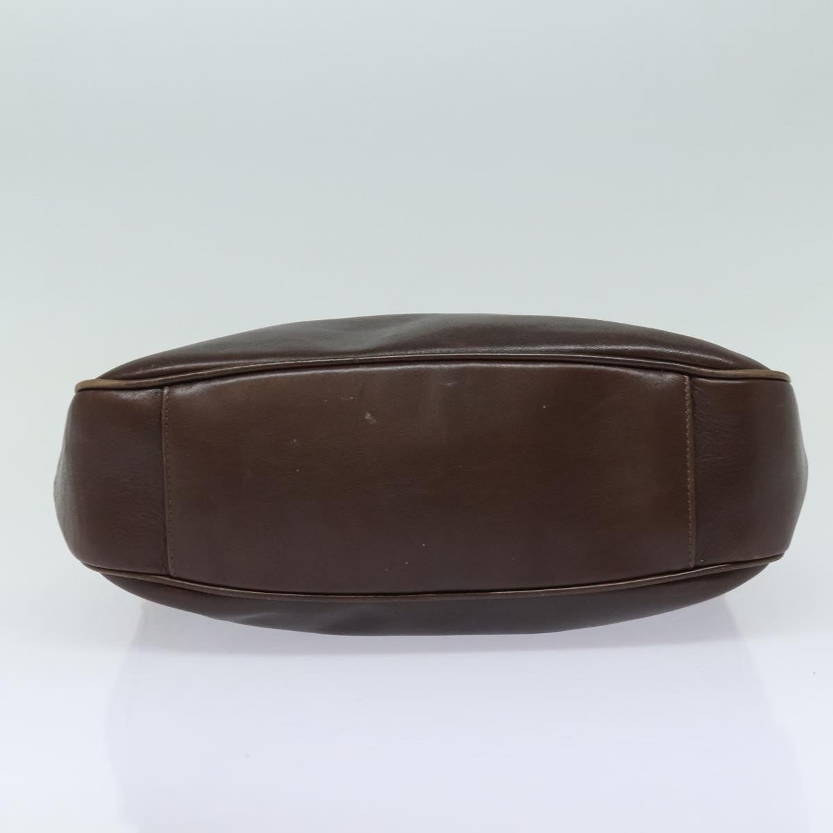 GUCCI Bamboo Shoulder Bag Leather 2way Brown 001 0166 1638 82704