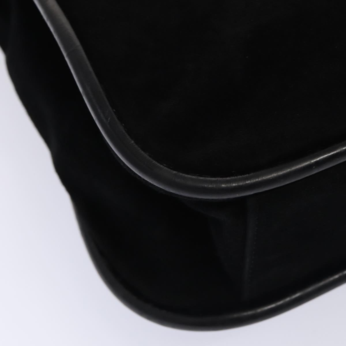 GUCCI Tote Bag Suede Black 001 2865 1775 82715