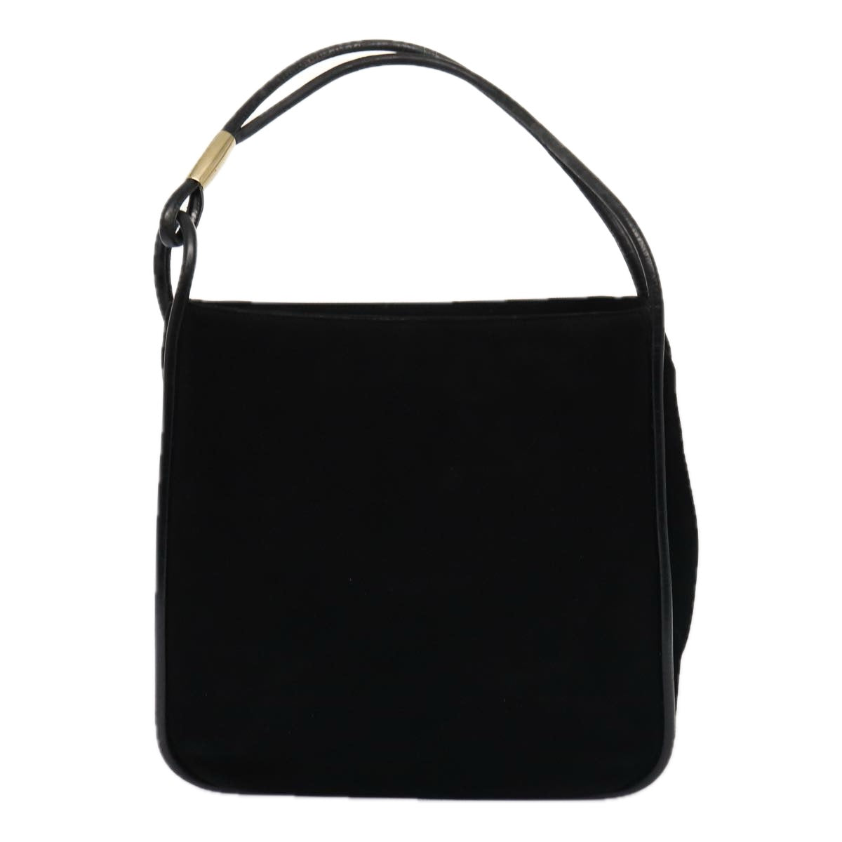 GUCCI Tote Bag Suede Black 001 2865 1775 82715