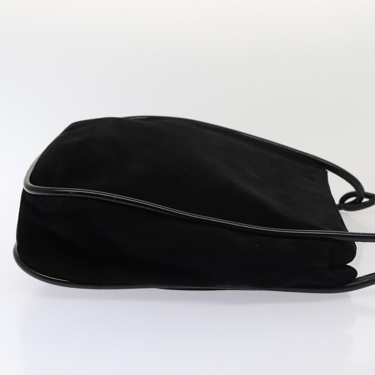 GUCCI Tote Bag Suede Black 001 2865 1775 82715