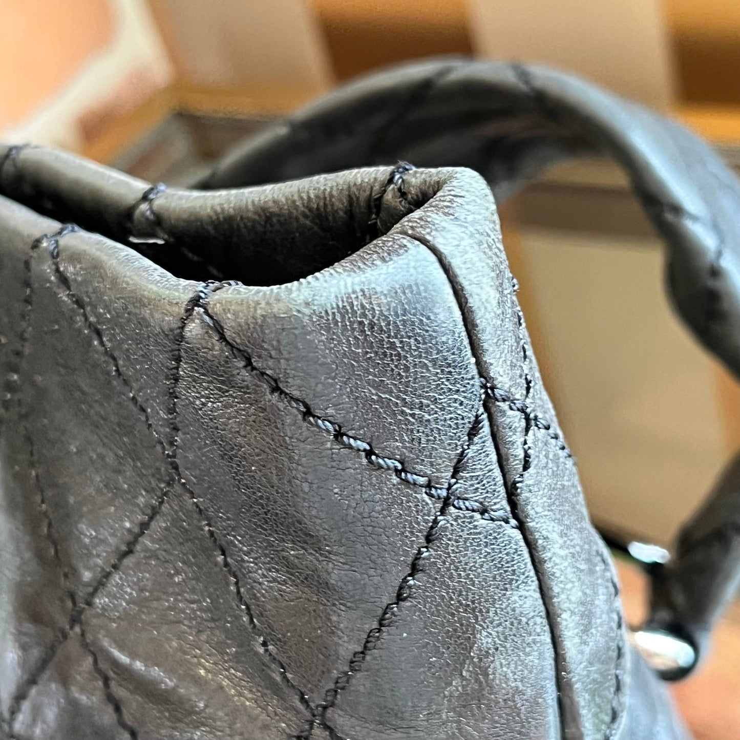 CHANEL 8 Knots Quilted Lambskin Tote Bag
