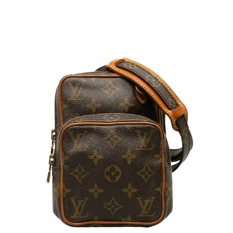 Louis Vuitton Monogram Mini Amazon  Shoulder Bag M45238 Brown PVC Leather  Louis Vuitton