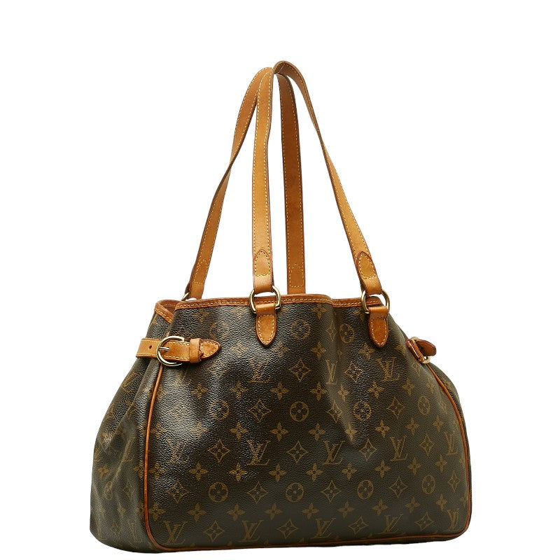 Louis Vuitton Monogram M51154 Shoulder Bag PVC/Leather Brown