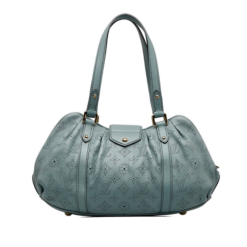 Louis Vuitton Monogram Machina Runner PM Handbag M93442 Blue Shell Pants Ladies LOUIS VUITTON