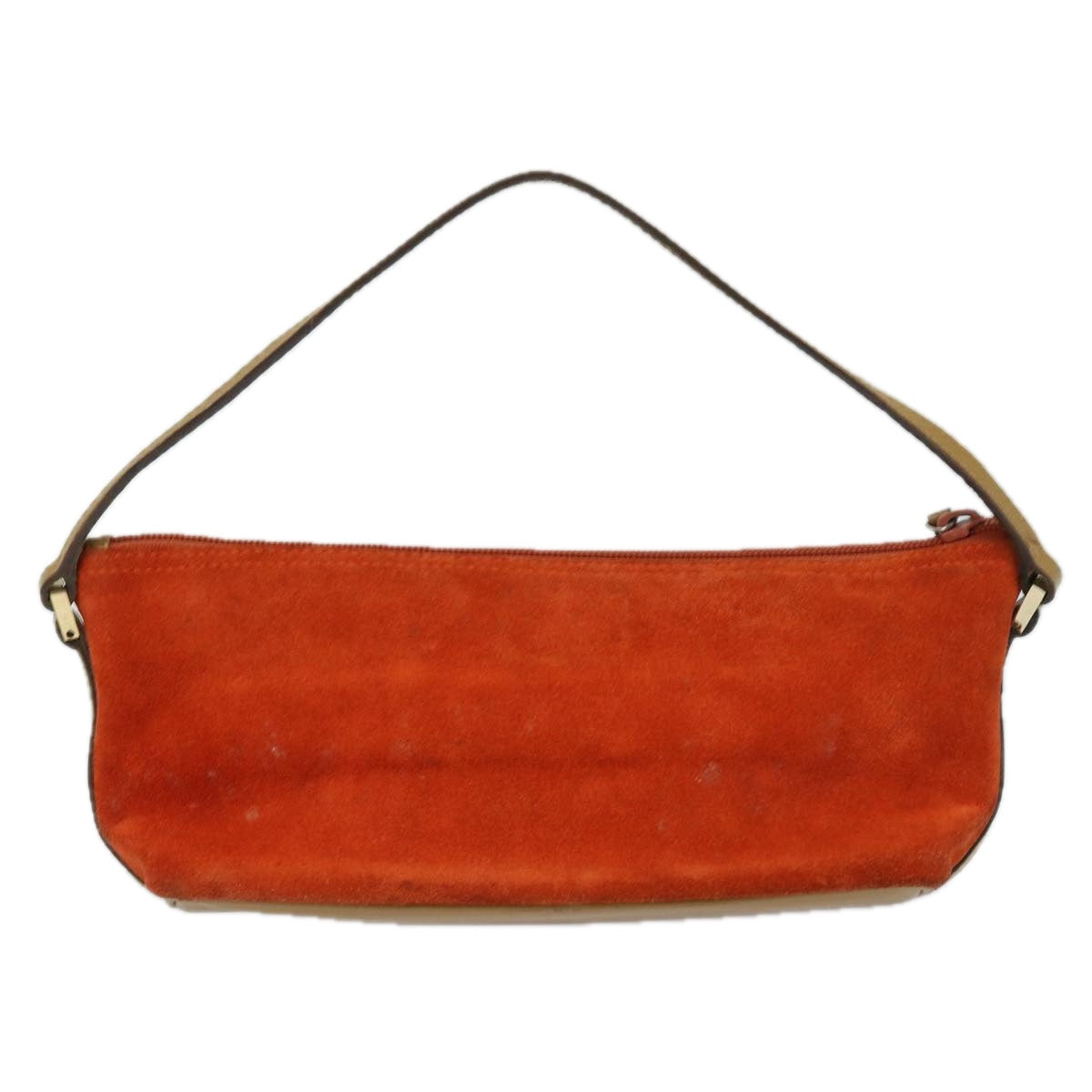 GUCCI Accessory Pouch Suede Orange 039 1103 83367