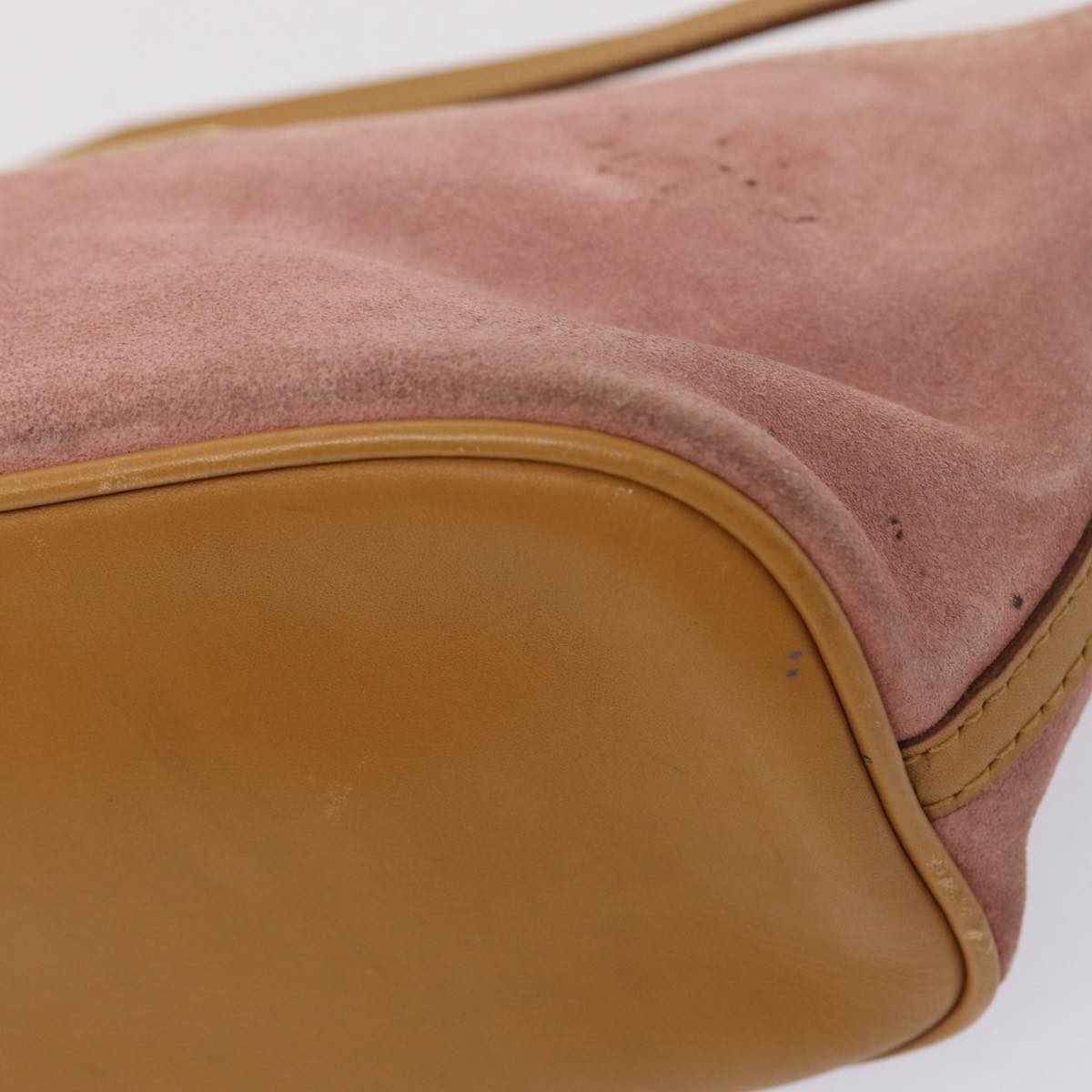 GUCCI Accessory Pouch Suede Pink 039 1103 2123 83424