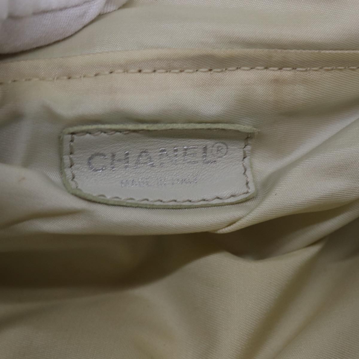 CHANEL New Travel Line Hand Bag Nylon Pink CC 83428
