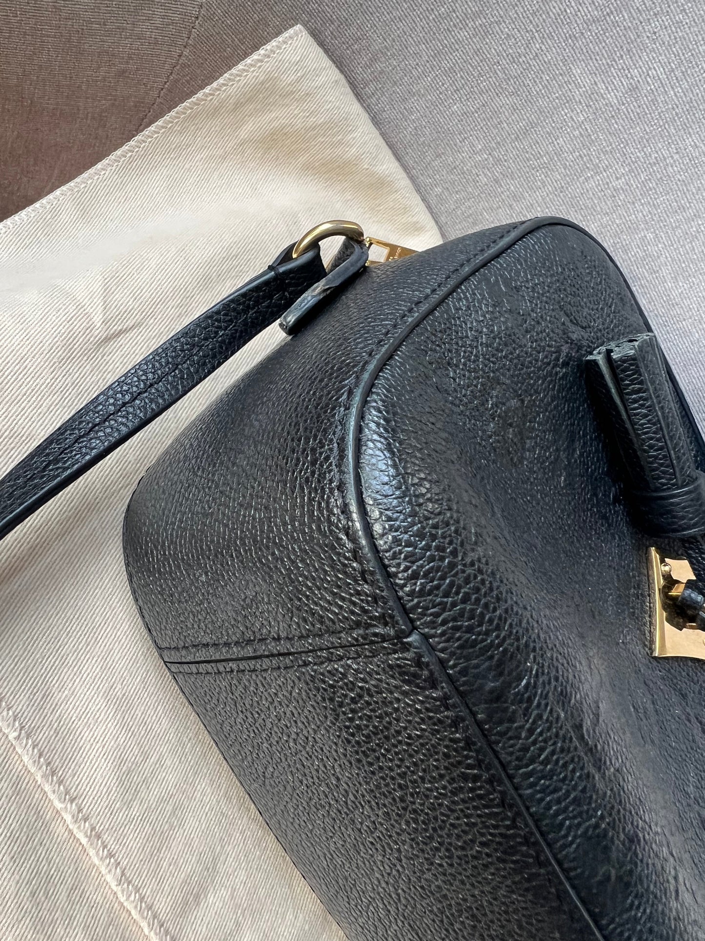 Louis Vuitton Saintonge Black Empreinte (RRP £1520)