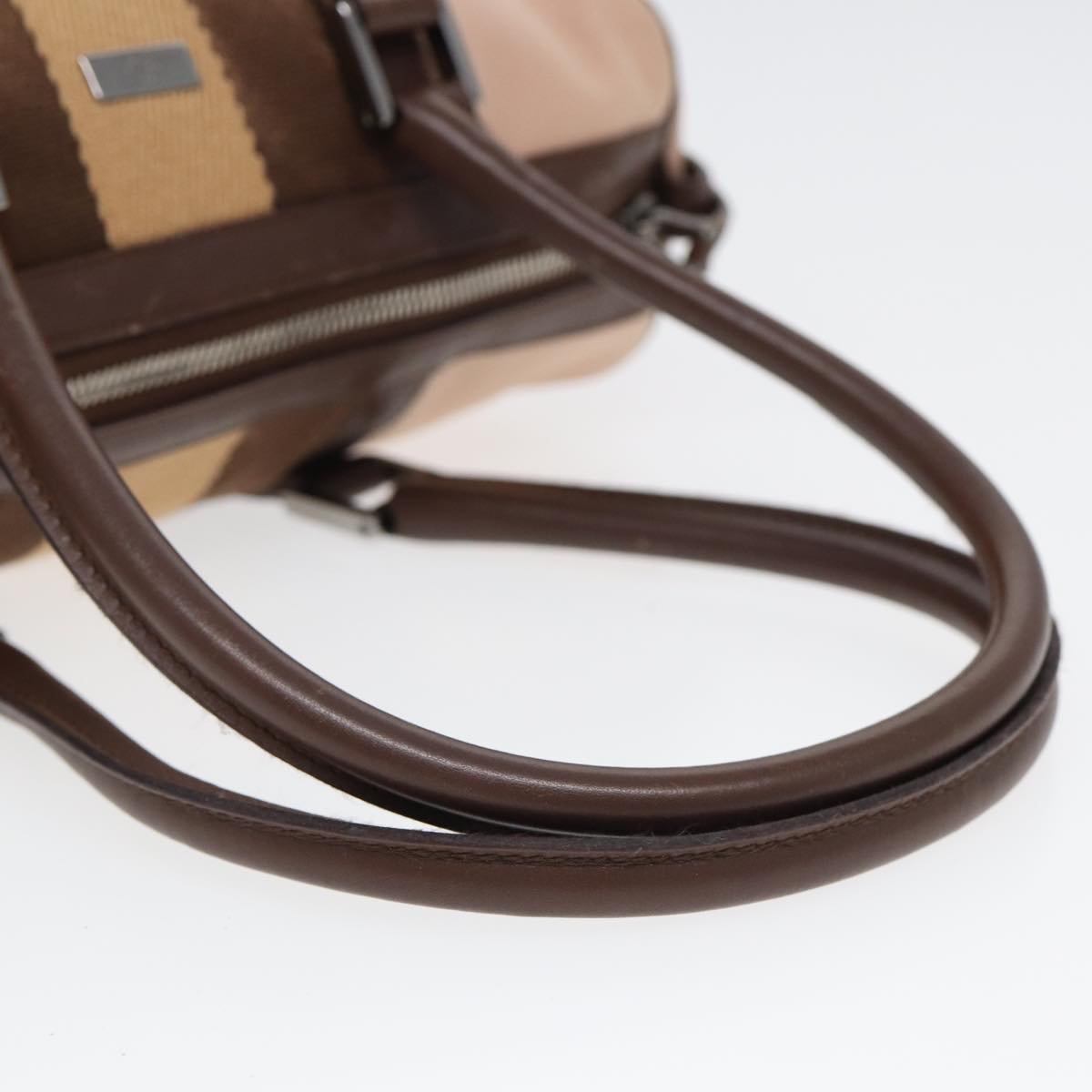 GUCCI Hand Bag Canvas Pink Brown 000 0851 001553 83923