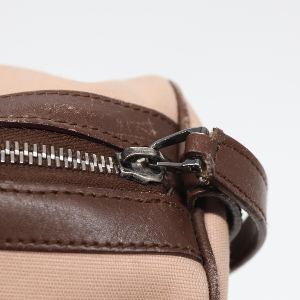 GUCCI Hand Bag Canvas Pink Brown 000 0851 001553 83923