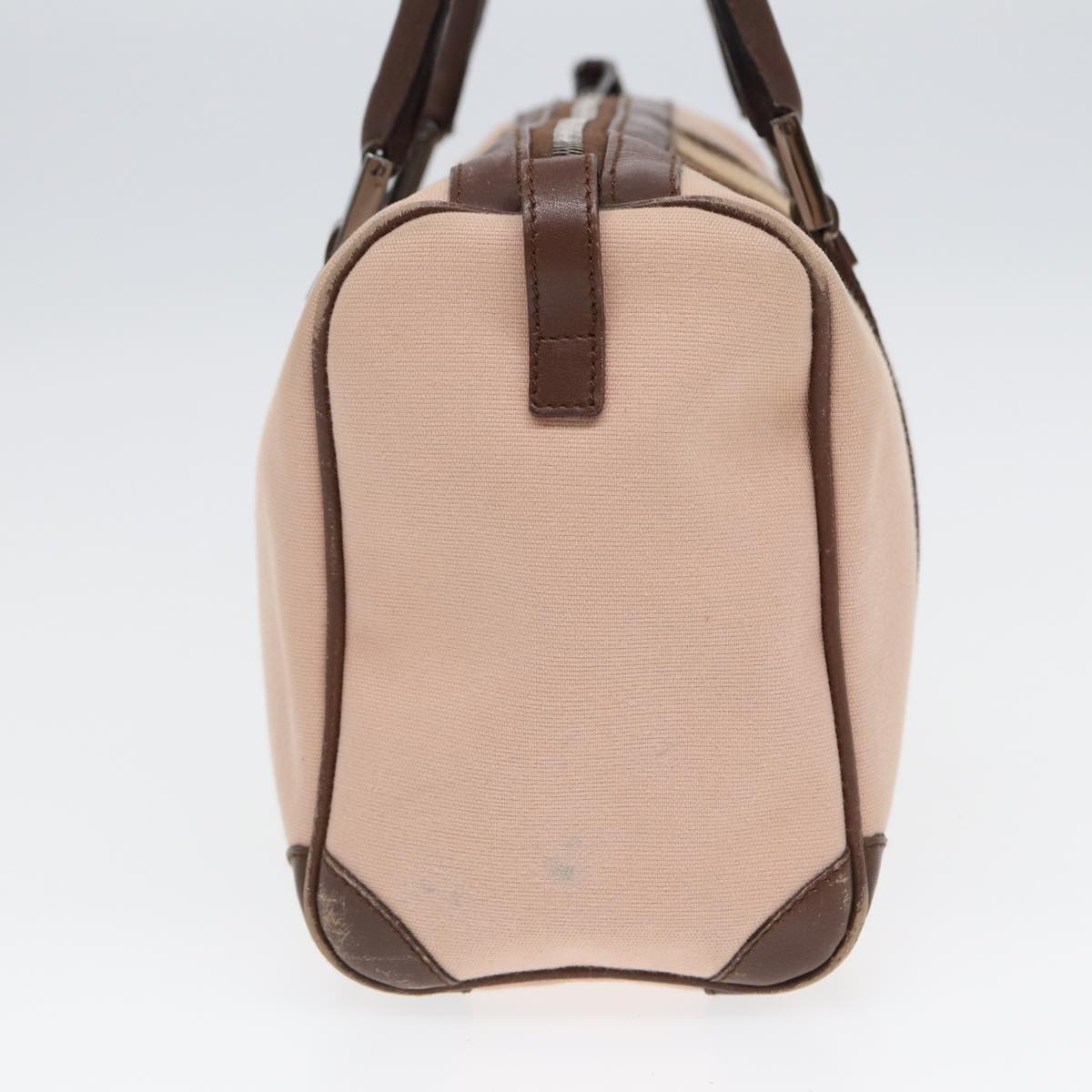 GUCCI Hand Bag Canvas Pink Brown 000 0851 001553 83923