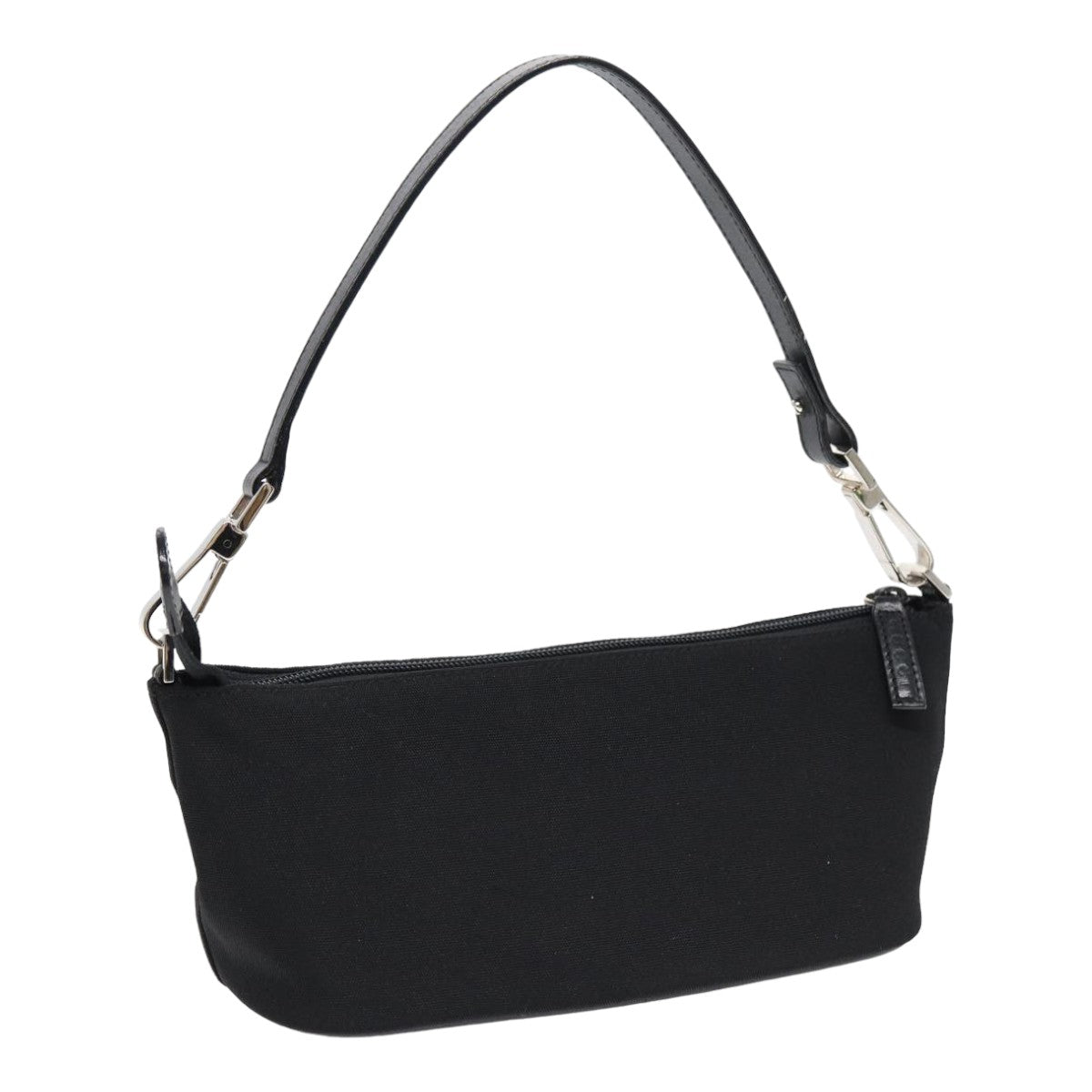 GUCCI Shoulder Bag Nylon Black 83938