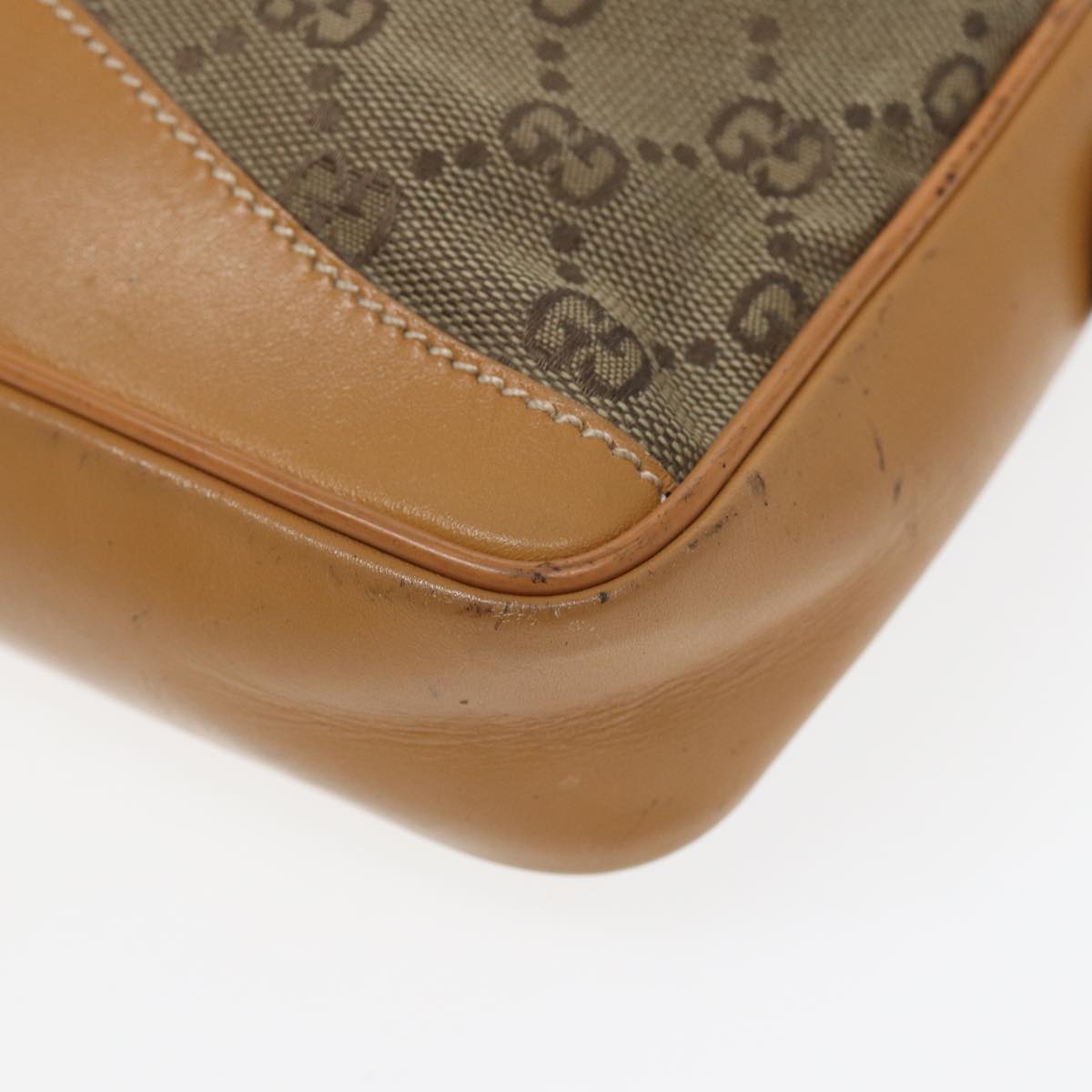 GUCCI GG Canvas Clutch Bag Beige 018 3754 3642 83962