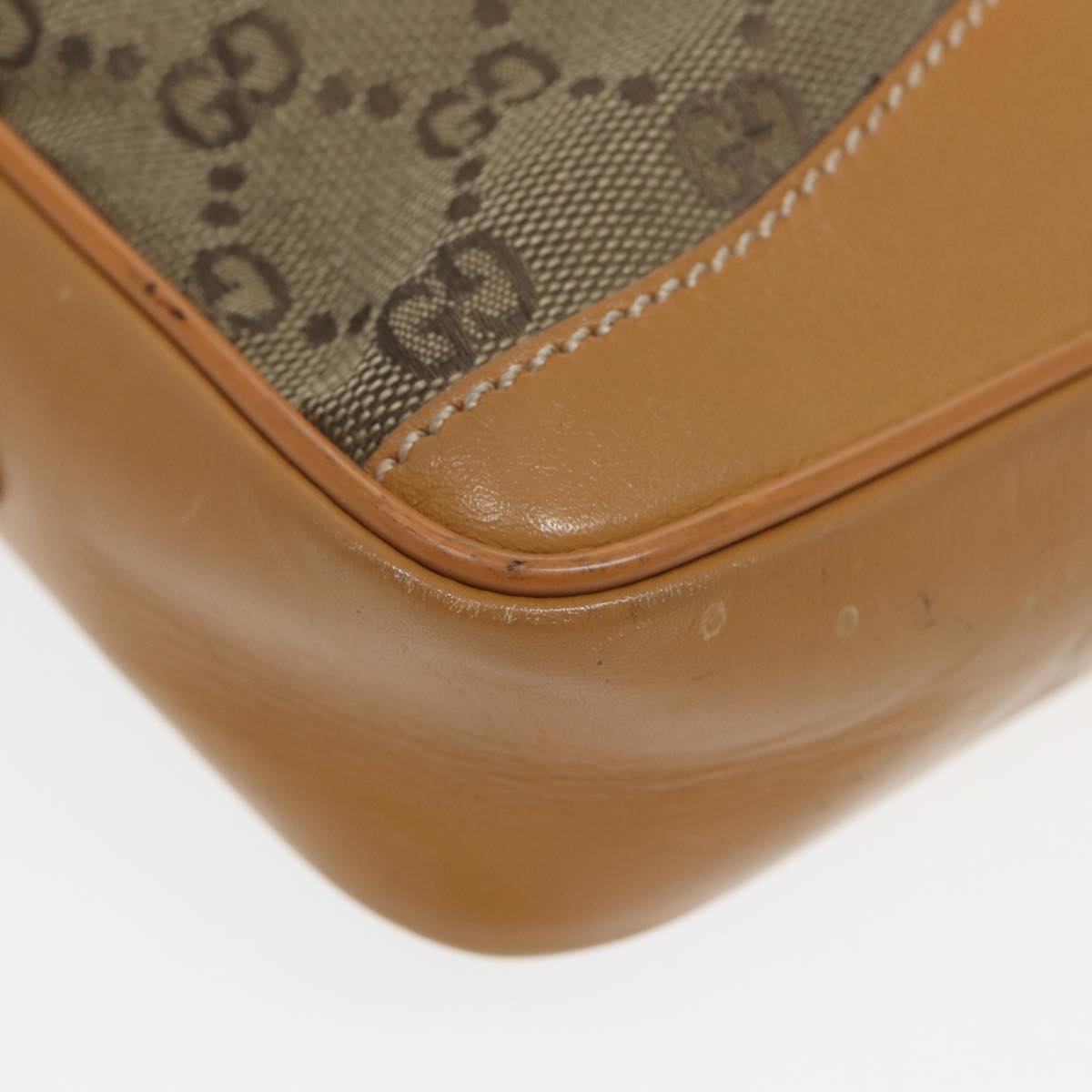 GUCCI GG Canvas Clutch Bag Beige 018 3754 3642 83962