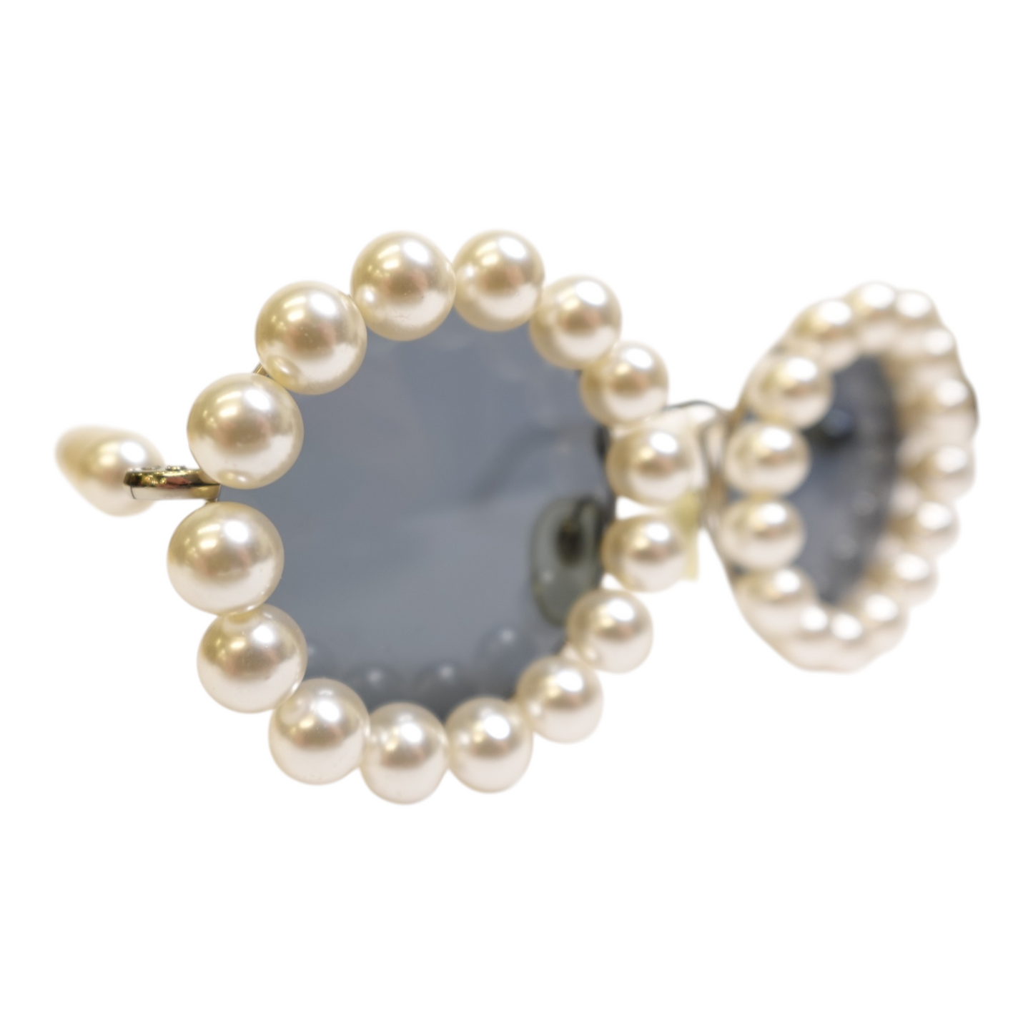 Chanel Round Pearl Sunglasses