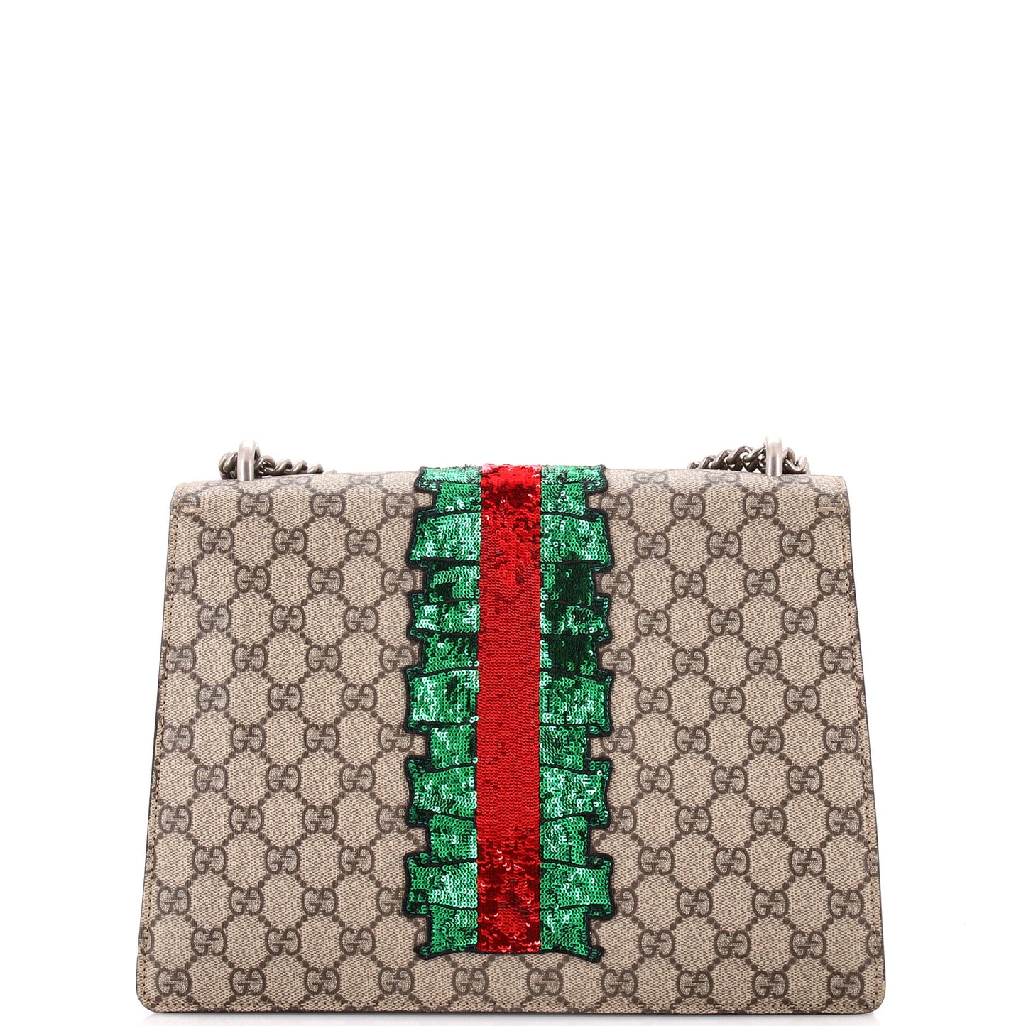 Dionysus Bag Embellished GG Coated Canvas Medium