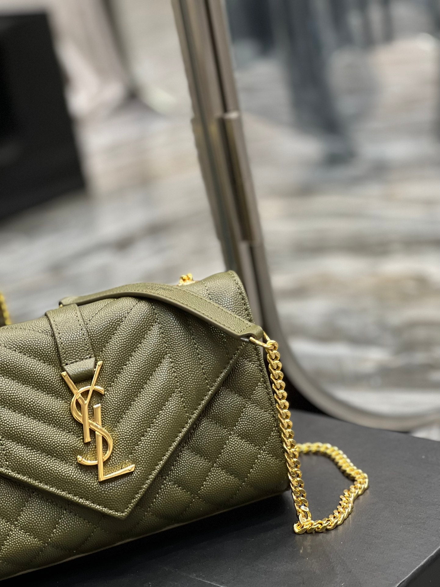 GLAMI Small Bag In Mix Matelasse For Women 8.2in/21cm YSL