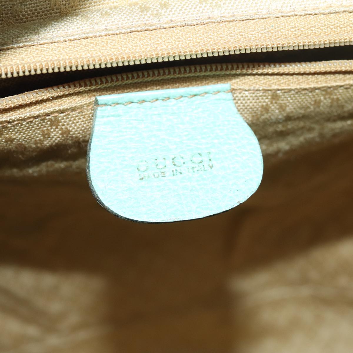 GUCCI Bamboo Backpack Suede Blue 003.2058.0016 84054