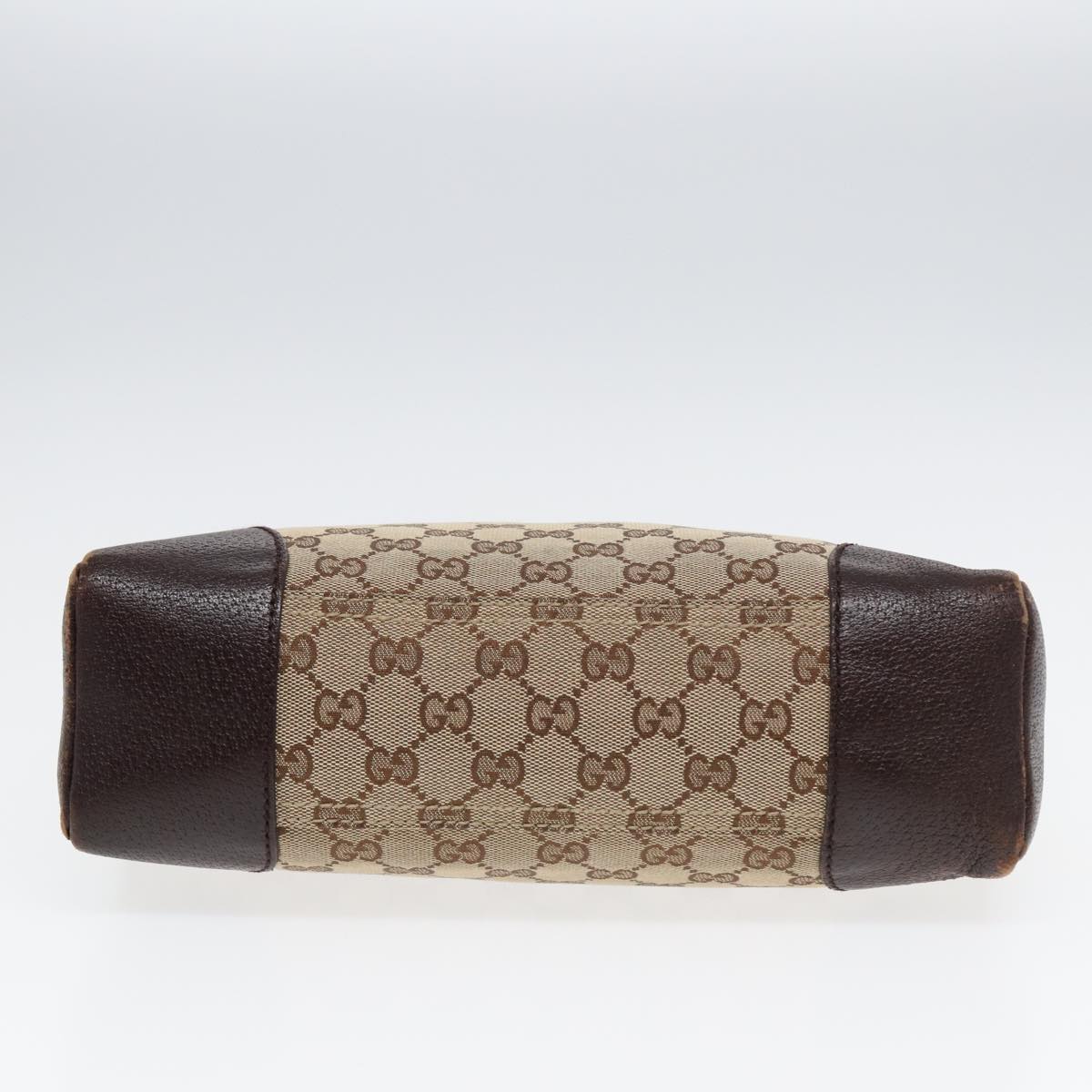 GUCCI GG Canvas Shoulder Bag Beige 114273 84223