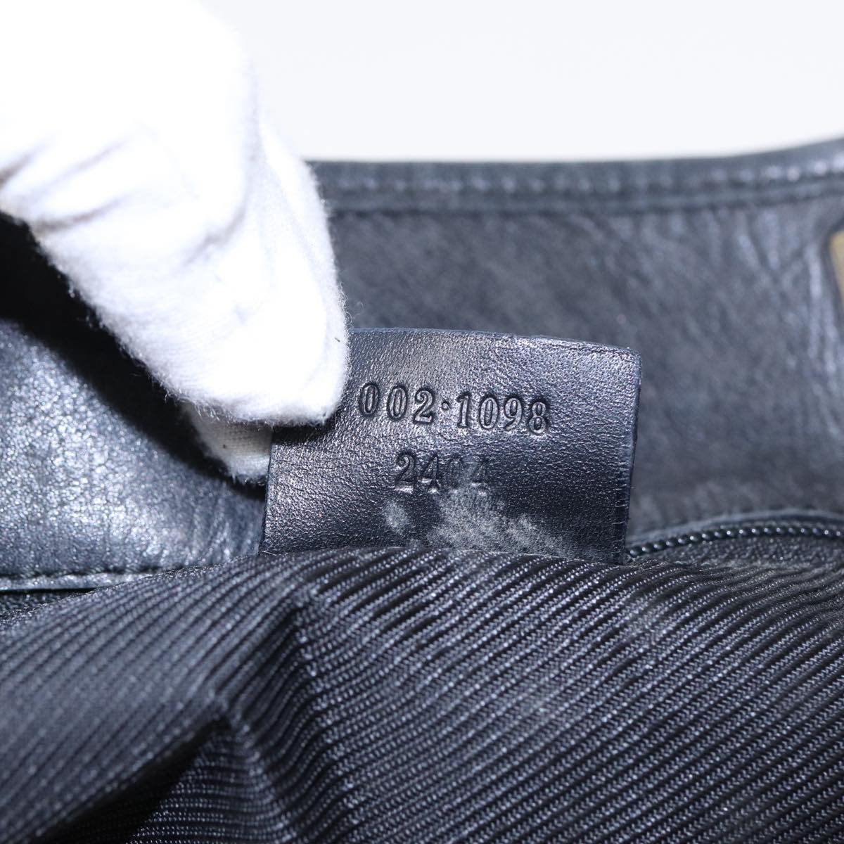 GUCCI GG Canvas Tote Bag Navy 002 1098 84228